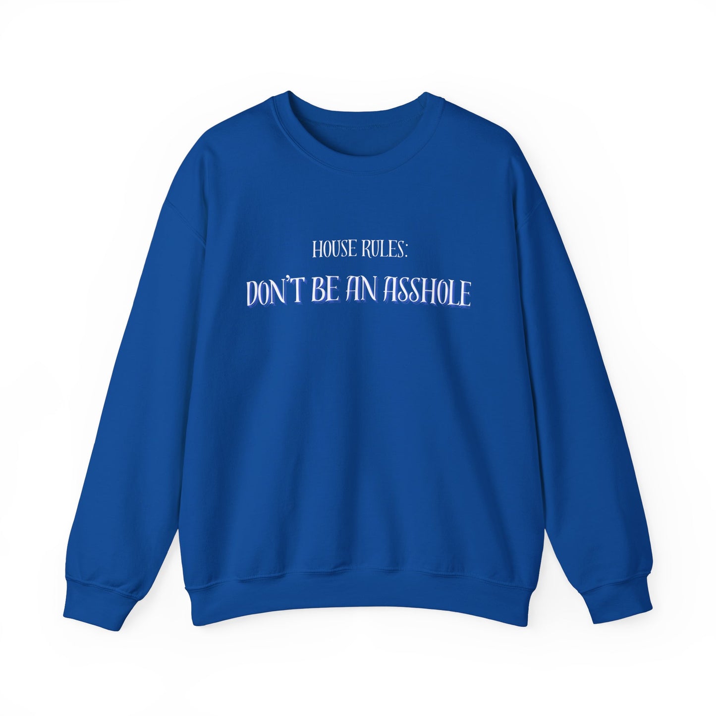 House Rules Unisex Heavy Blend™ Crewneck Sweatshirt