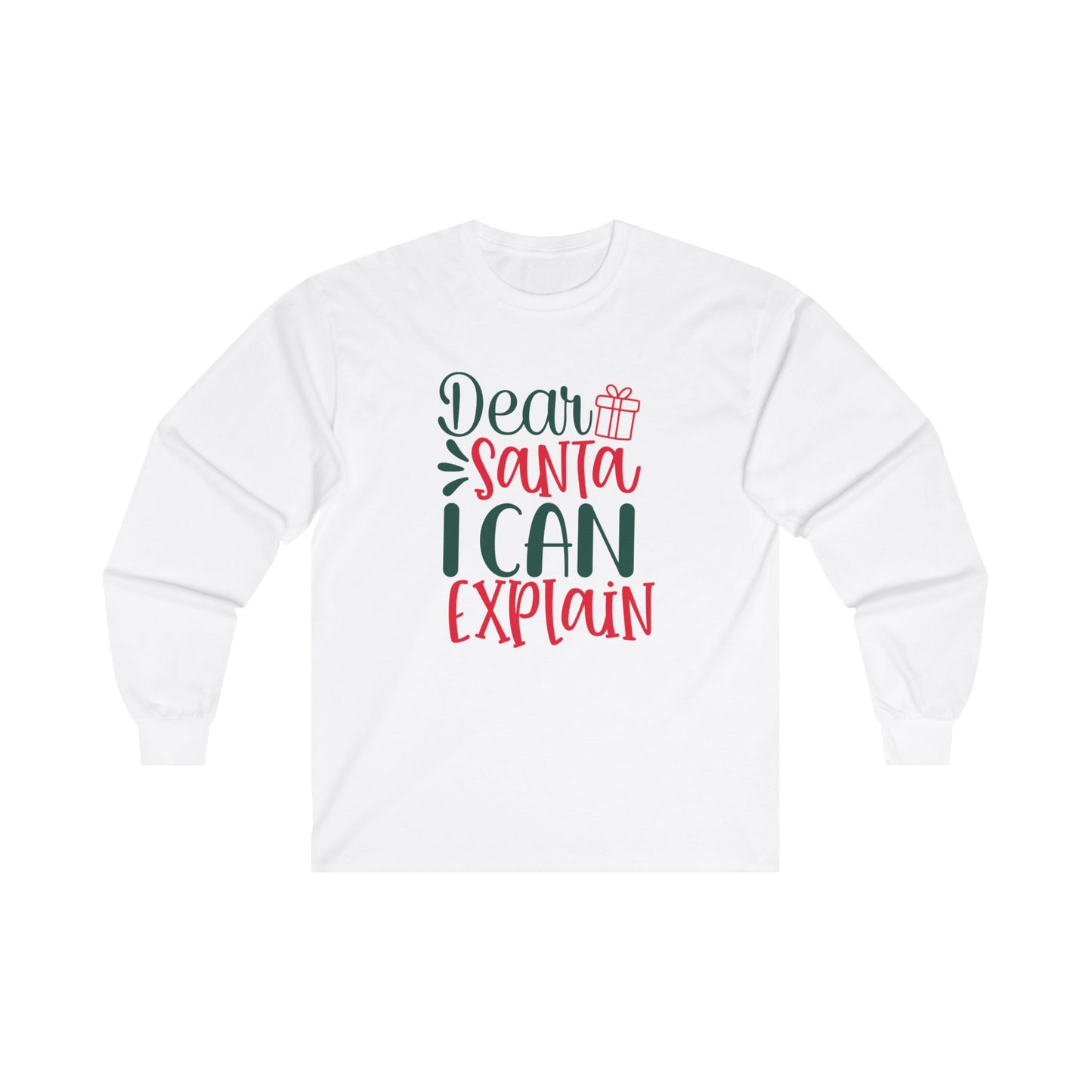 Santa I Can Explain Unisex Ultra Cotton Long Sleeve Tee