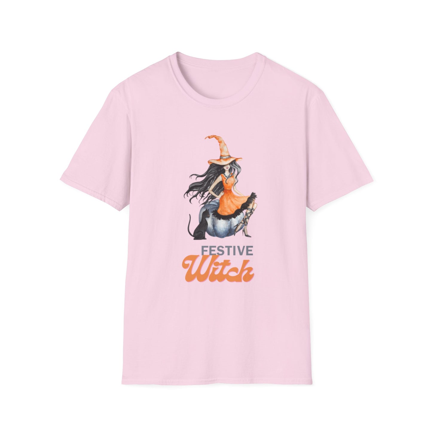 Festive Witch Unisex Softstyle T-Shirt