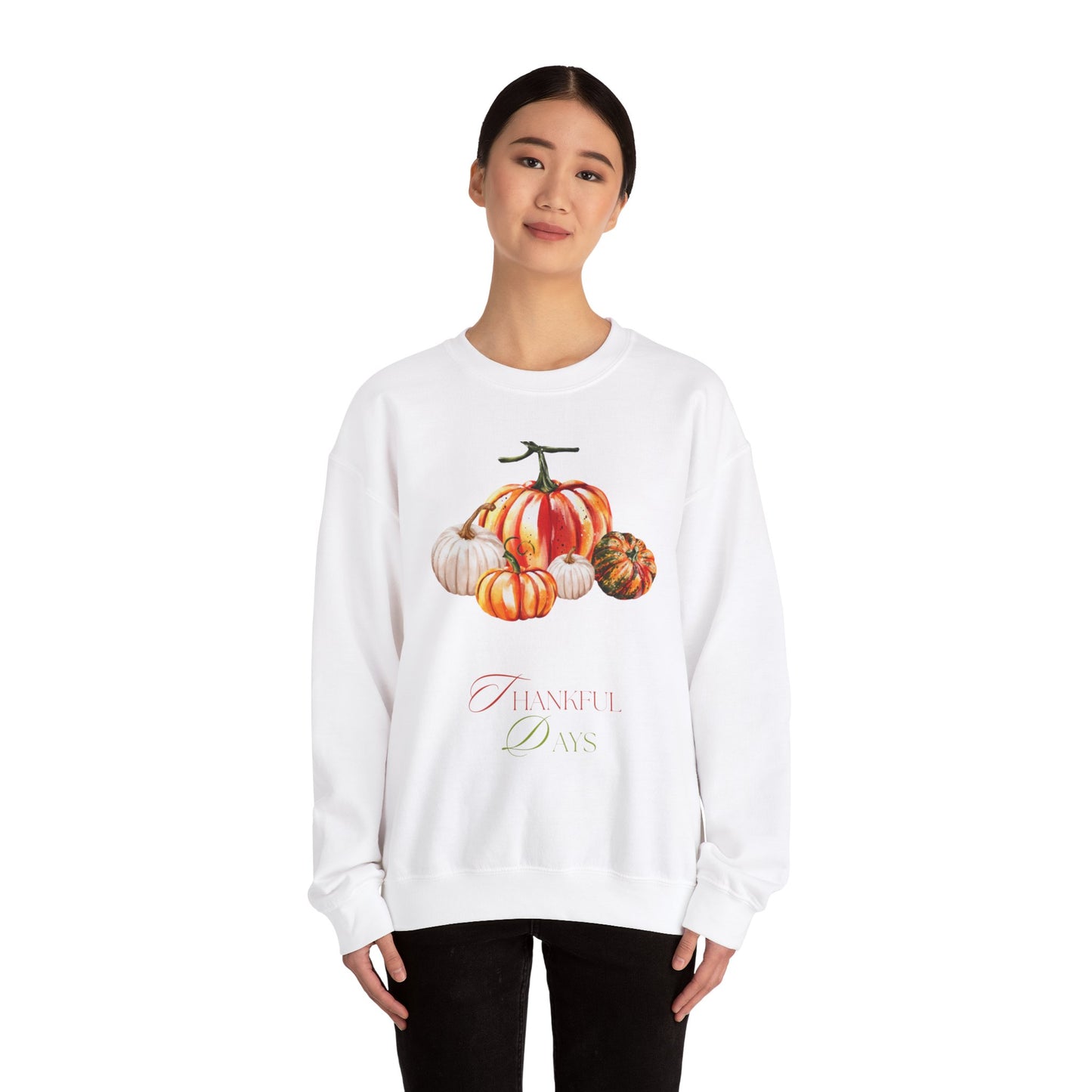 Thankful Days Unisex Heavy Blend™ Crewneck Sweatshirt