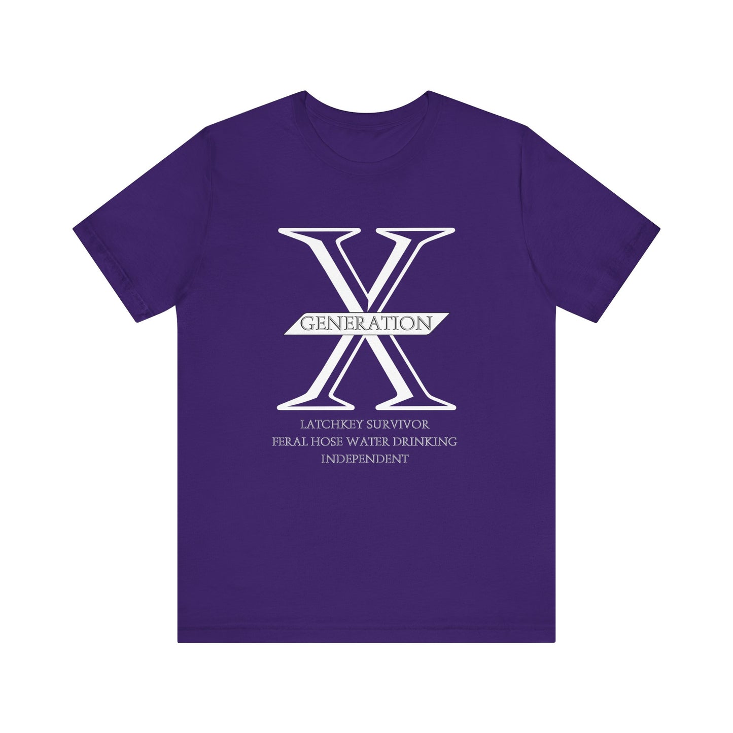 GenX Good Vibes Unisex Jersey Short Sleeve Tee