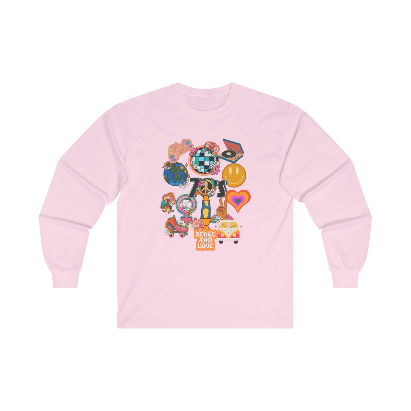 The 70’s Unisex Ultra Cotton Long Sleeve Tee