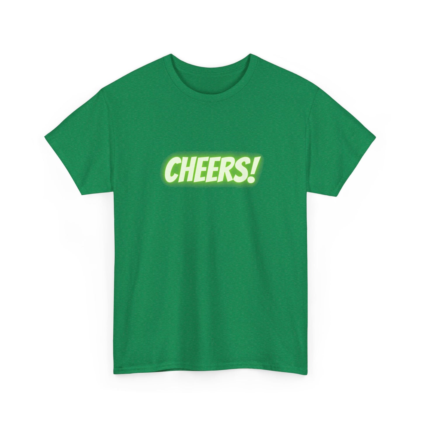Cheers St Patrick’s Day Unisex Heavy Cotton Tee