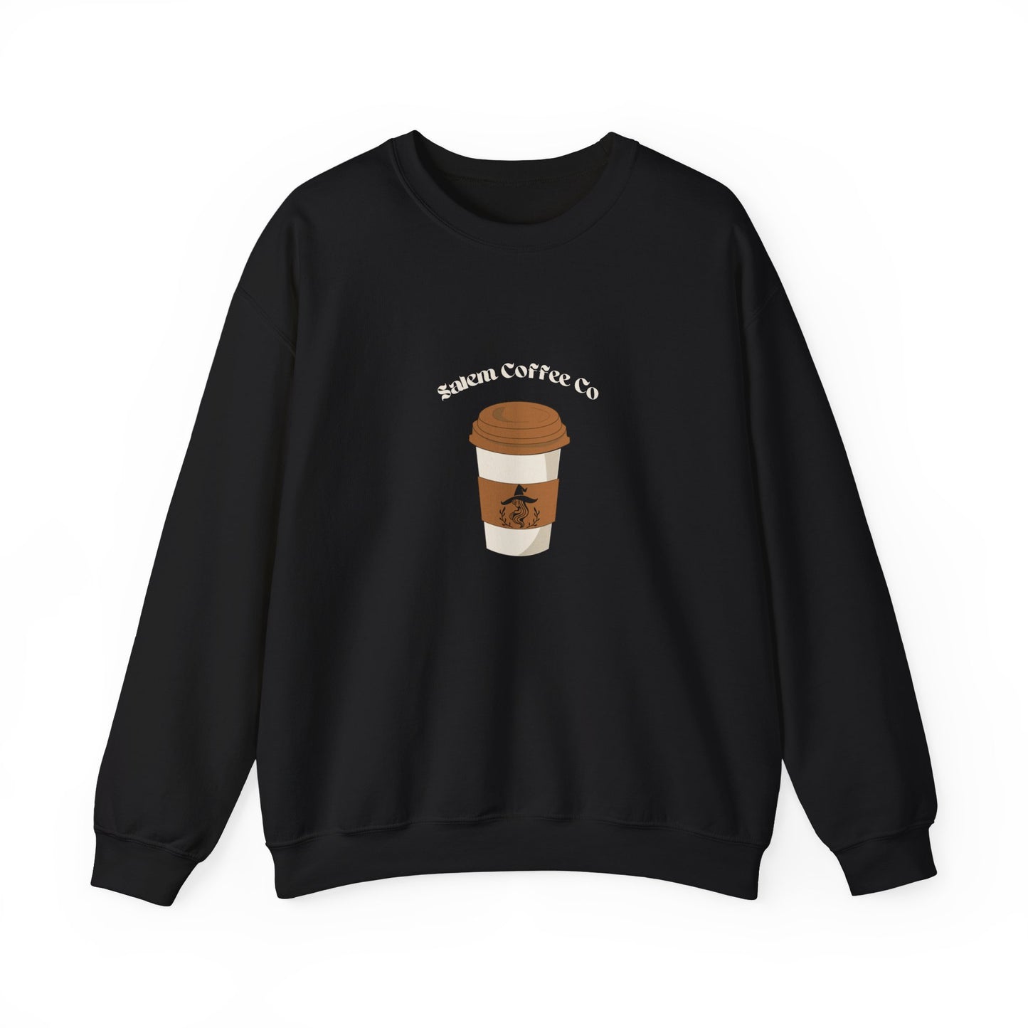Salem Coffee Co Cup Unisex Heavy Blend™ Crewneck Sweatshirt