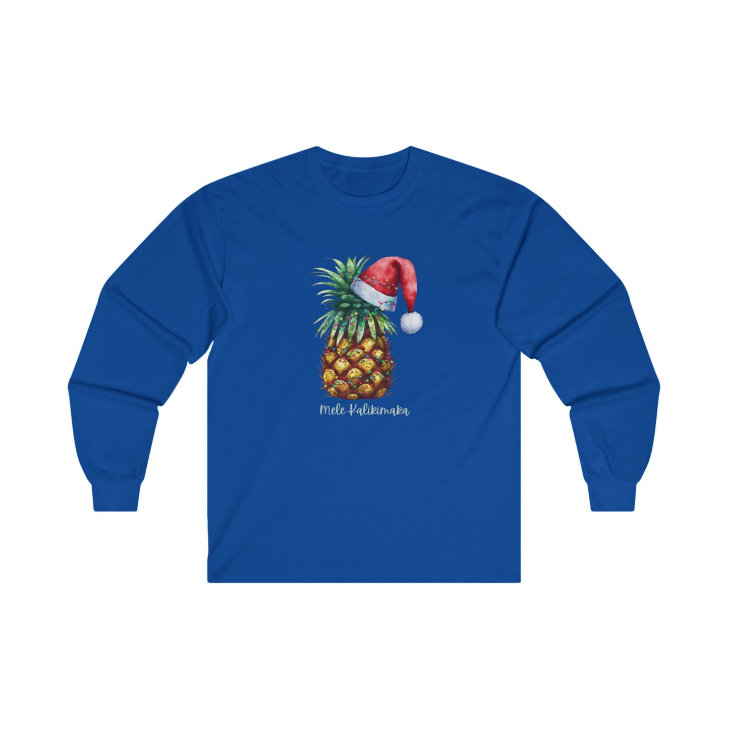 Mele Kalikimaka Unisex Ultra Cotton Long Sleeve Tee