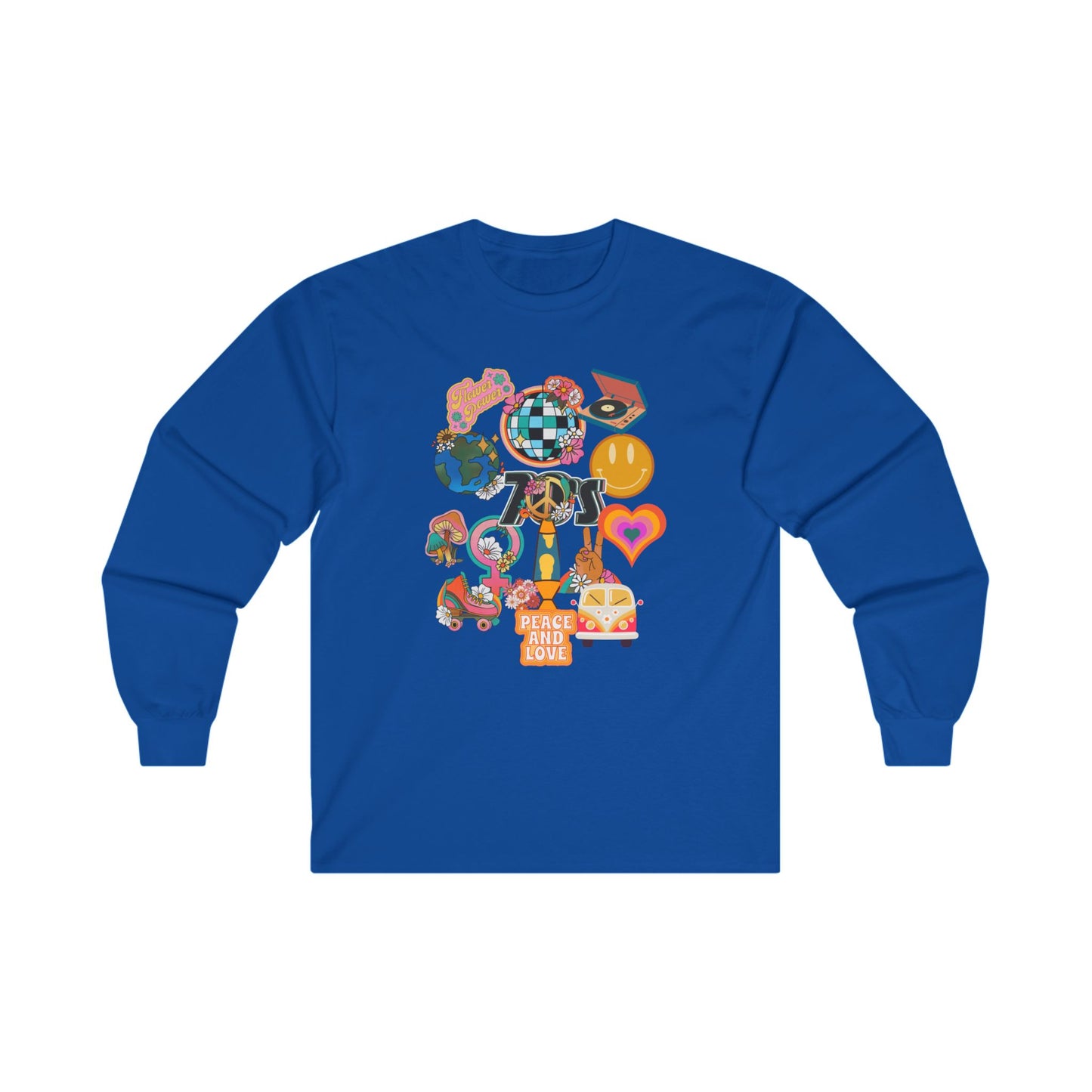 The 70’s Unisex Ultra Cotton Long Sleeve Tee