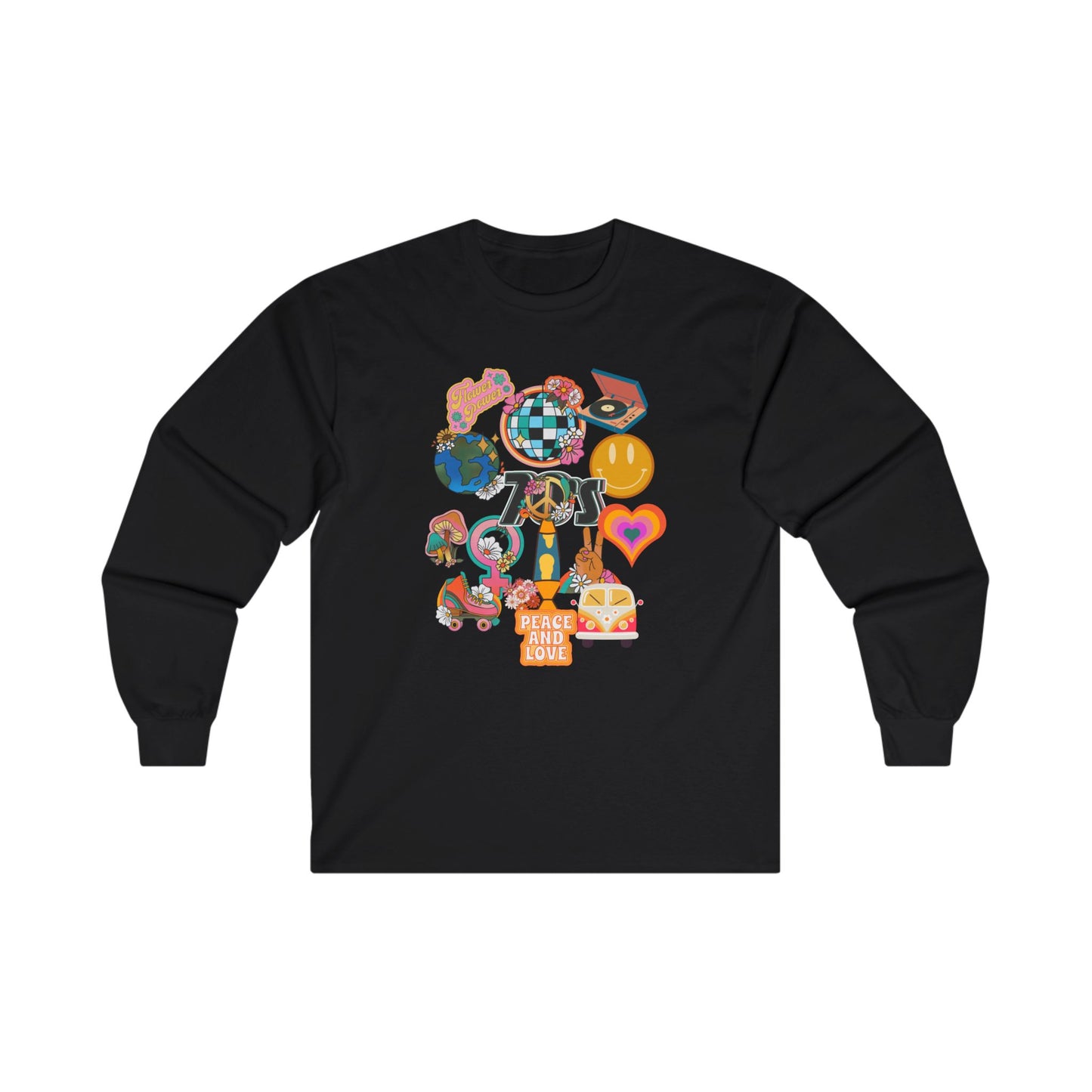The 70’s Unisex Ultra Cotton Long Sleeve Tee