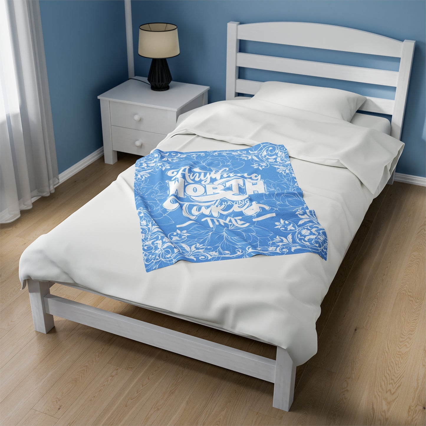 Takes Time Mental Illness Velveteen Plush Blanket