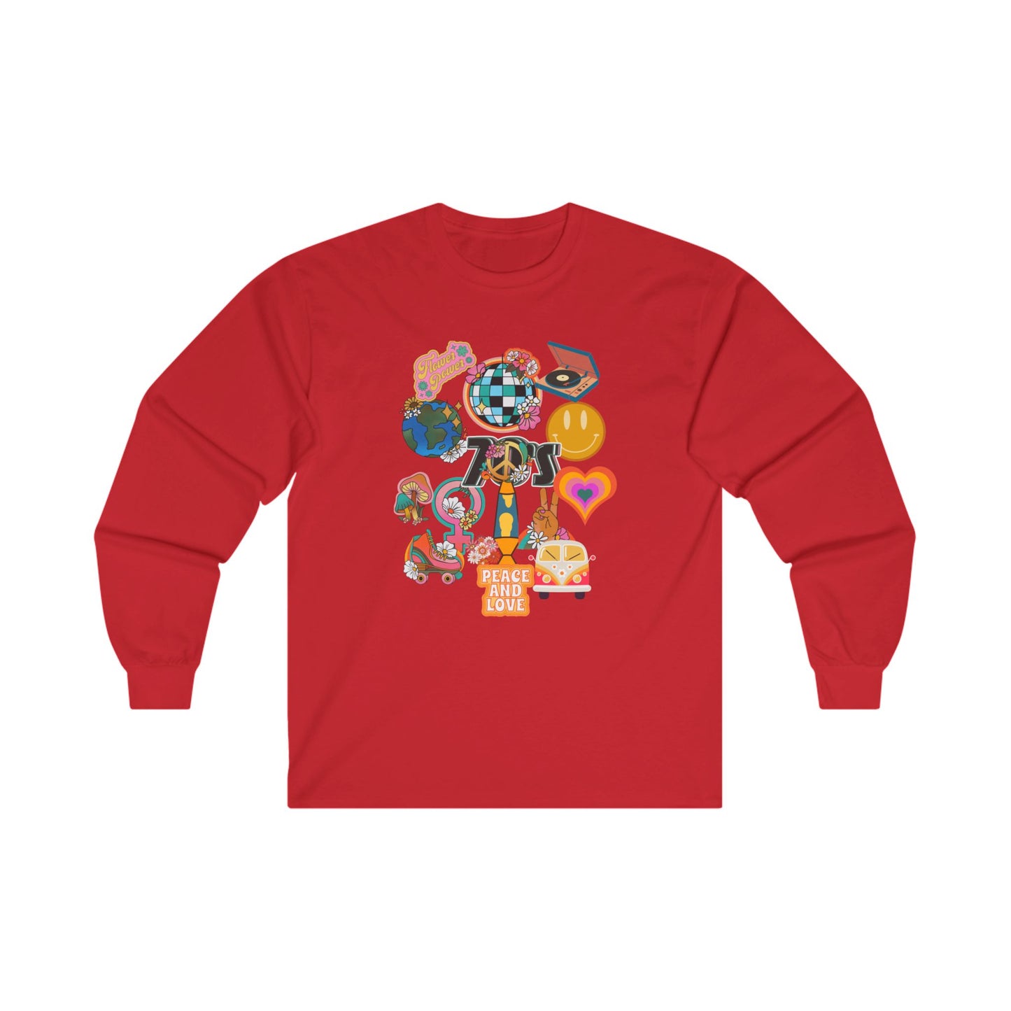 The 70’s Unisex Ultra Cotton Long Sleeve Tee