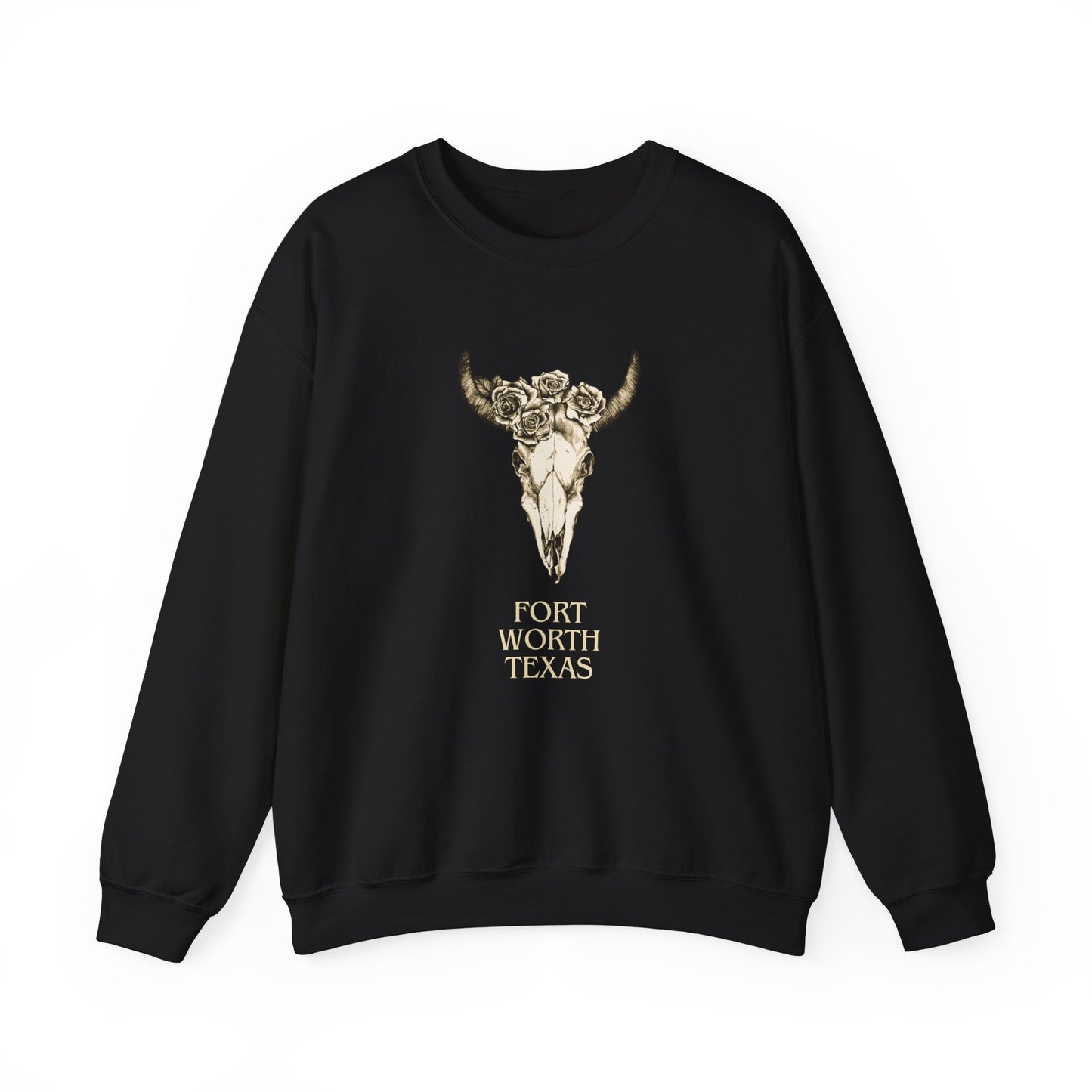 FTW Bull Skull Unisex Heavy Blend™ Crewneck Sweatshirt