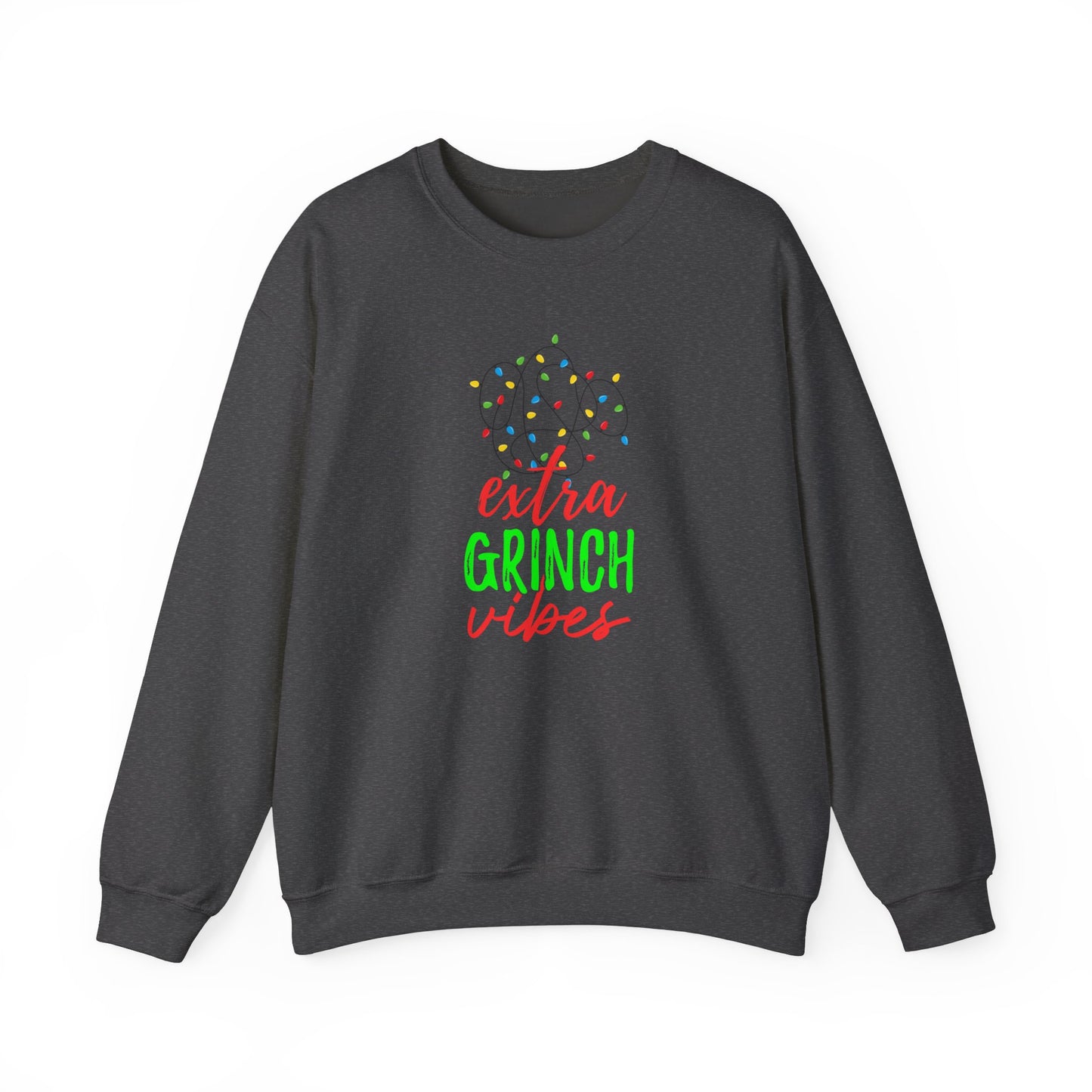 Grinch Vibes Unisex Heavy Blend™ Crewneck Sweatshirt