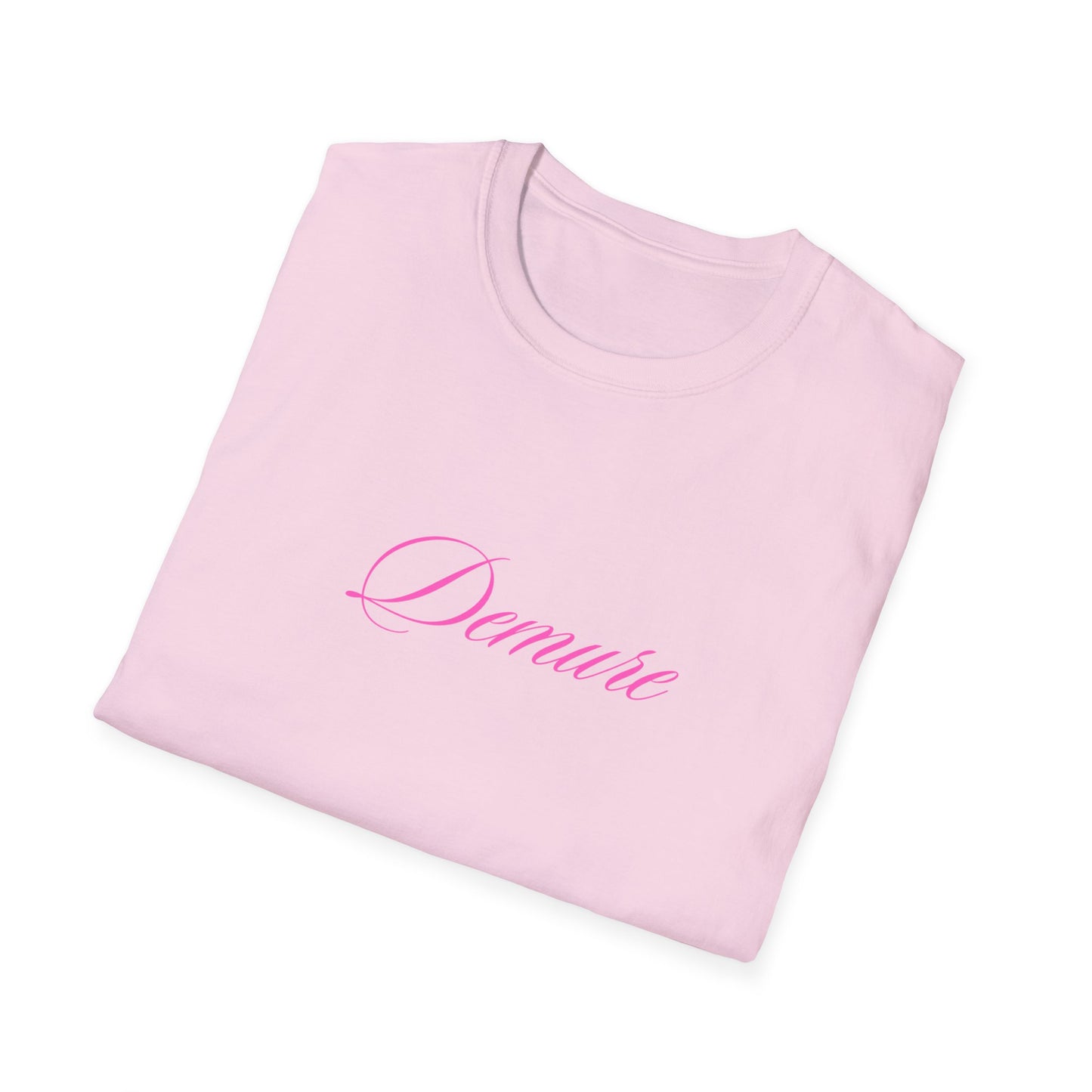 Demure Unisex Softstyle T-Shirt