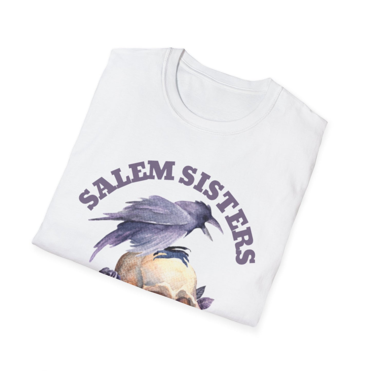 Salem Sisters Skull Unisex Softstyle T-Shirt