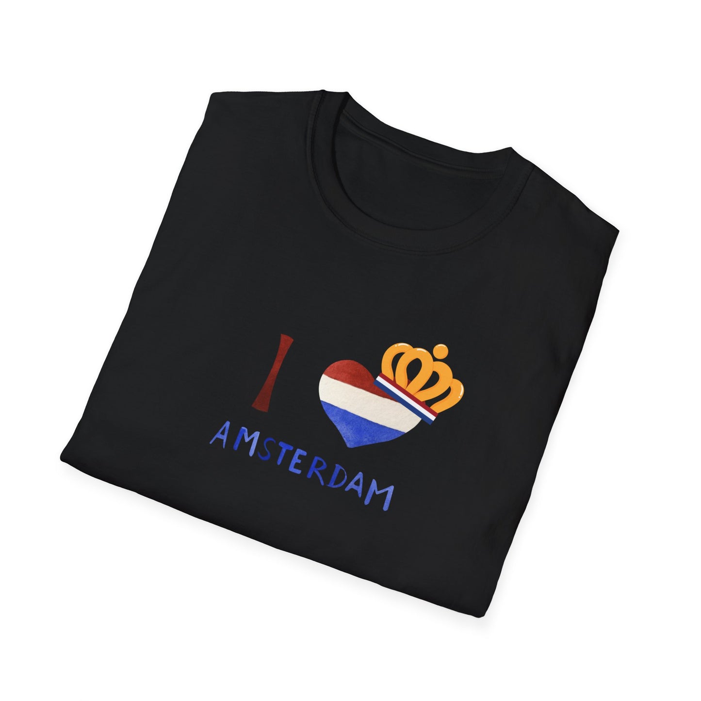 I Heart Amsterdam Unisex Softstyle T-Shirt