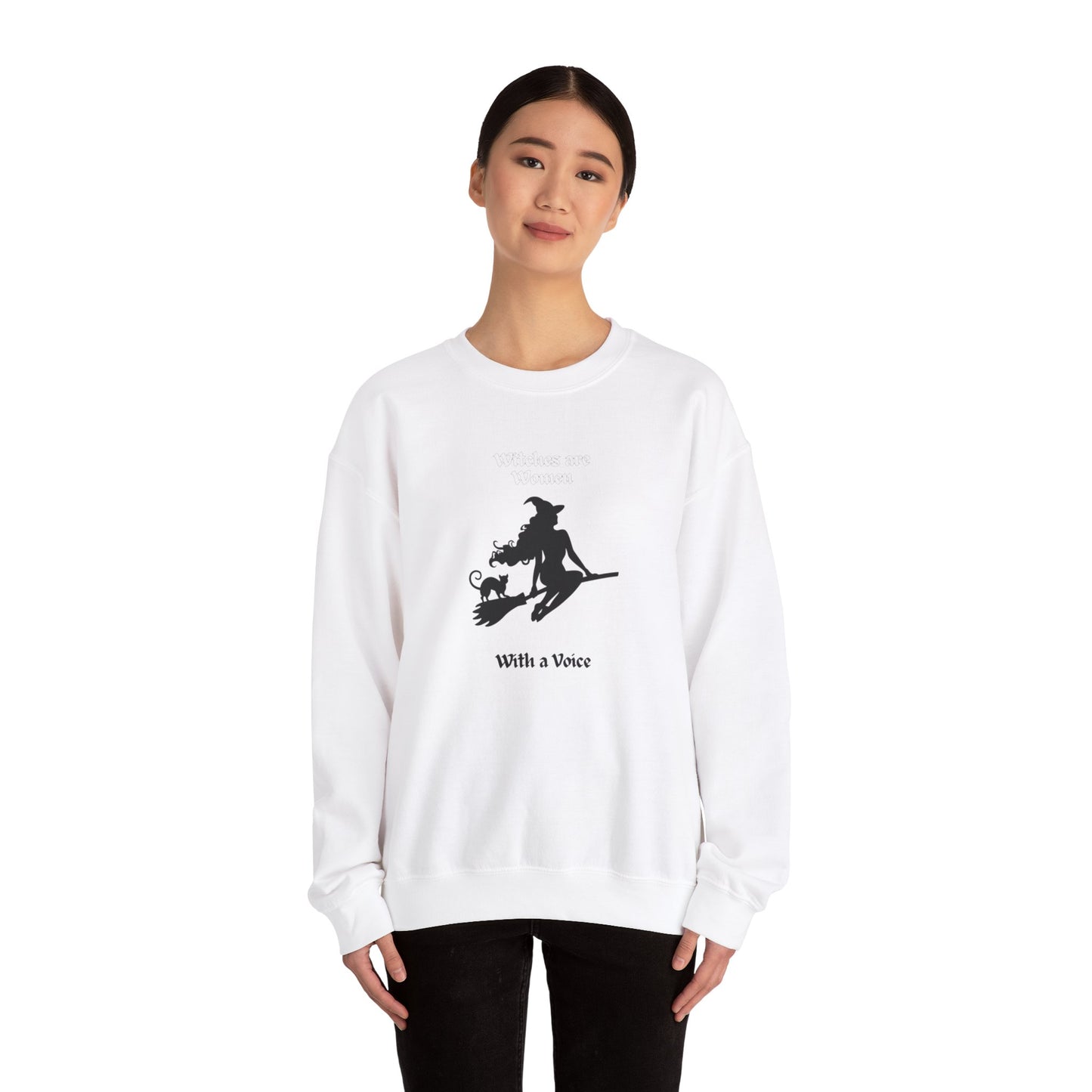 Witches are Women Unisex Heavy Blend™ Crewneck Sweatshirt