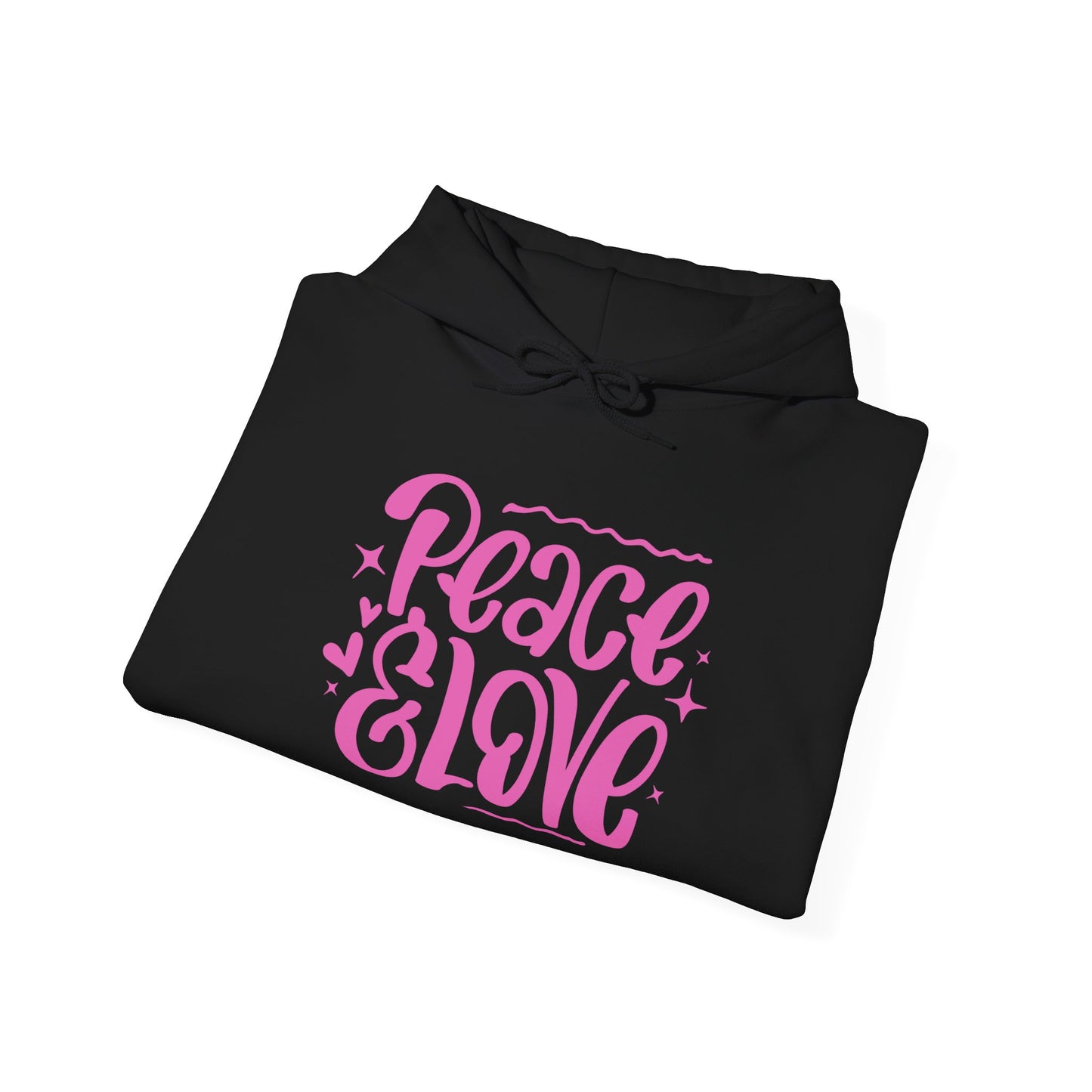 Peace & Love Unisex Heavy Blend™ Hooded Sweatshirt