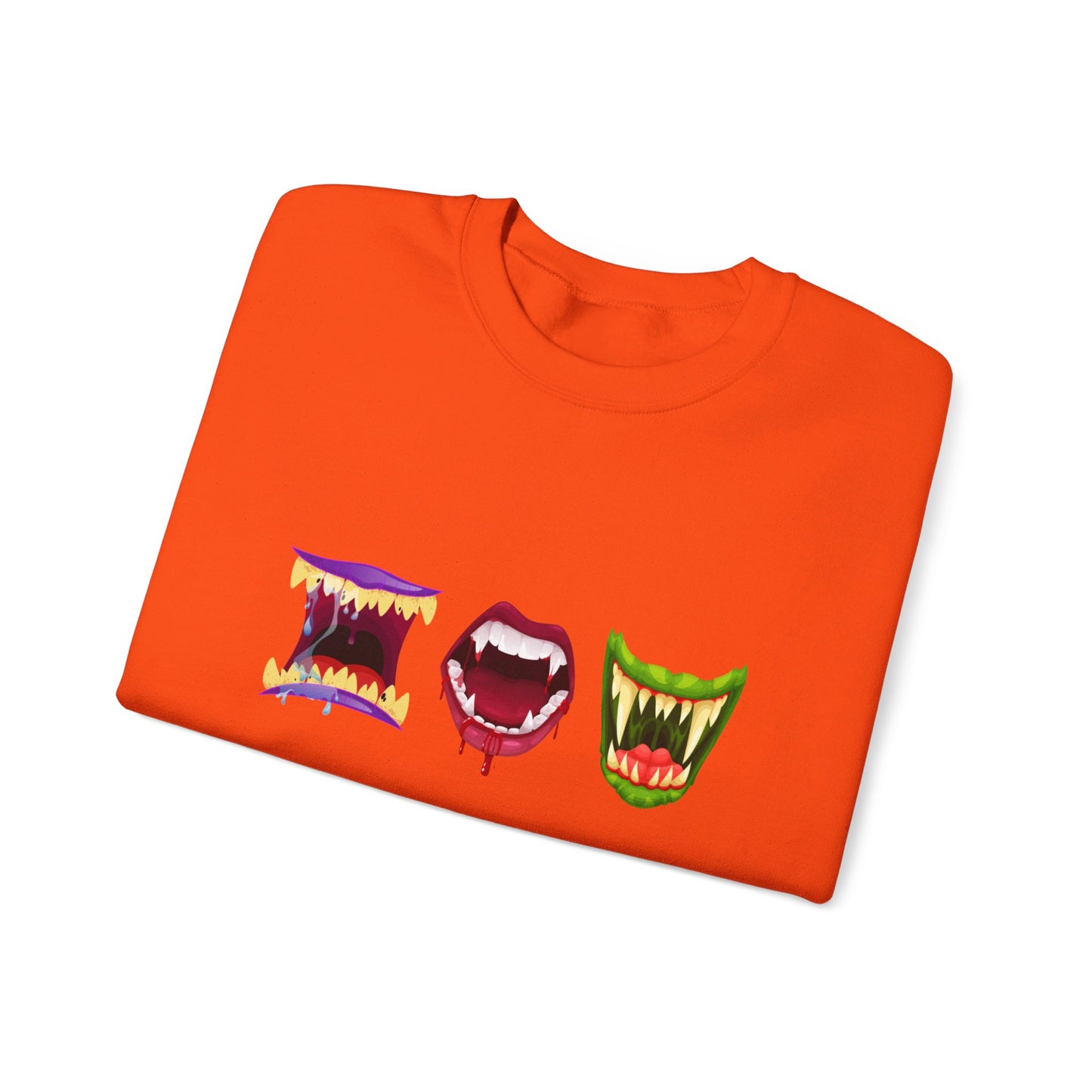 Monster Mouth Unisex Heavy Blend™ Crewneck Sweatshirt