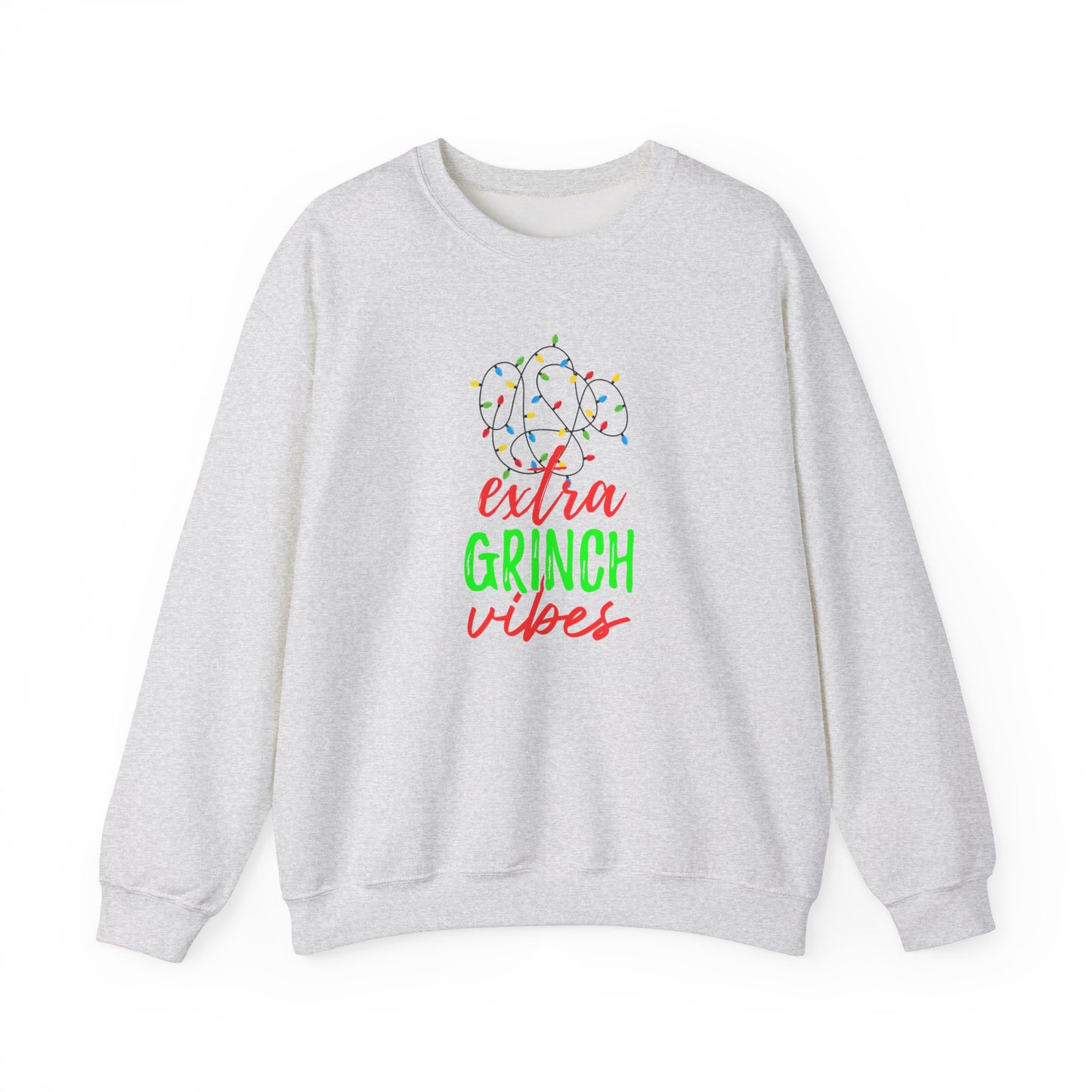 Grinch Vibes Unisex Heavy Blend™ Crewneck Sweatshirt