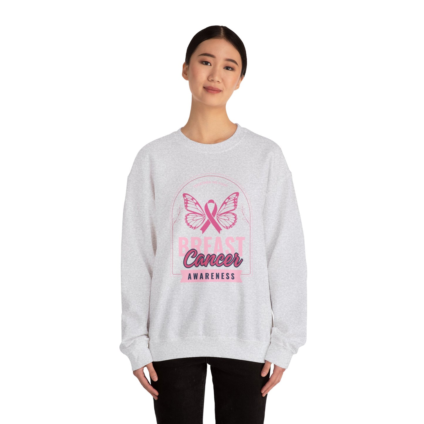 Breast Cancer Awareness Unisex Heavy Blend™ Crewneck Sweatshirt