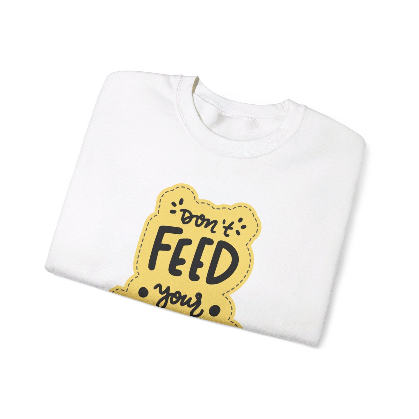 Don’t Feed Fears Unisex Heavy Blend™ Crewneck Sweatshirt