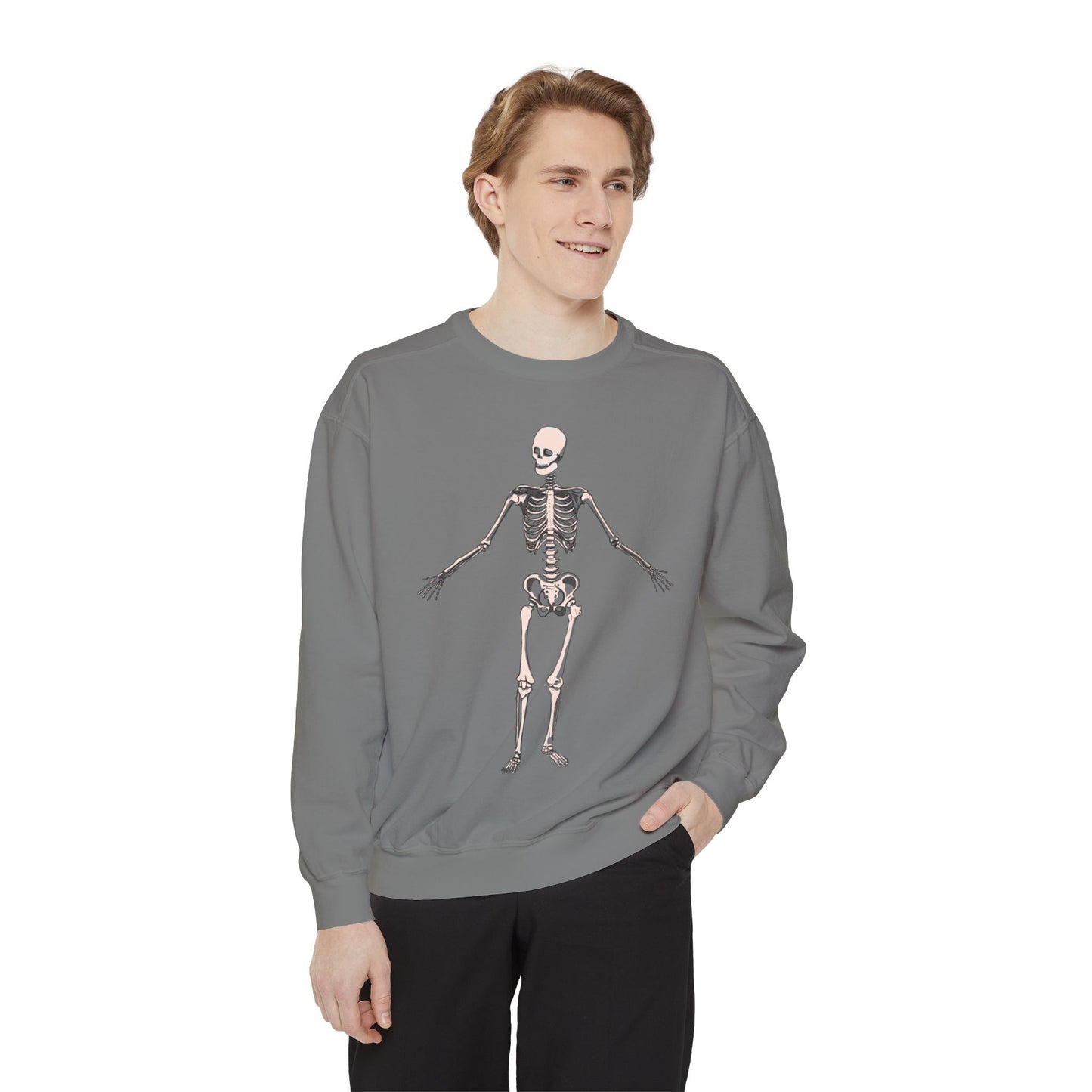 Mr Bones Unisex Garment-Dyed Sweatshirt