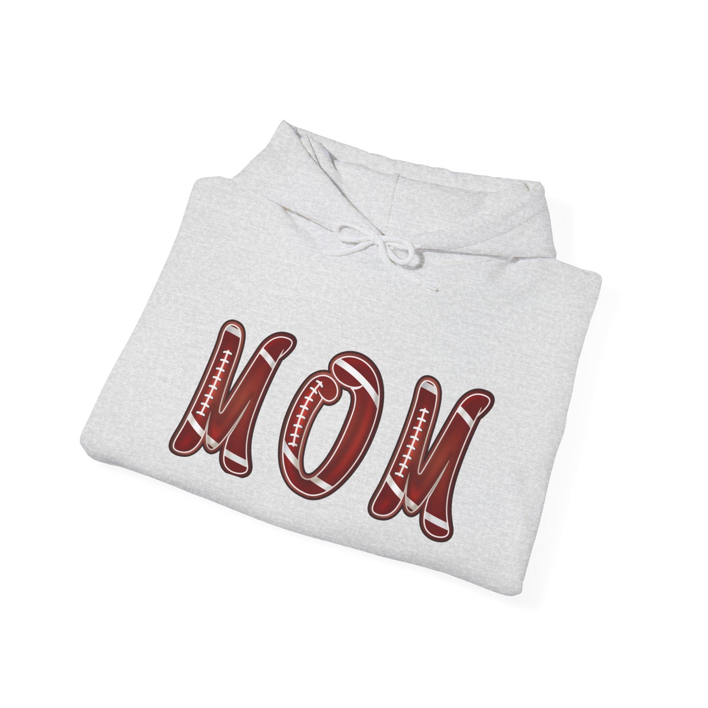 Mom Football Unisex Heavy Blend™ Hooded Sweatshirt