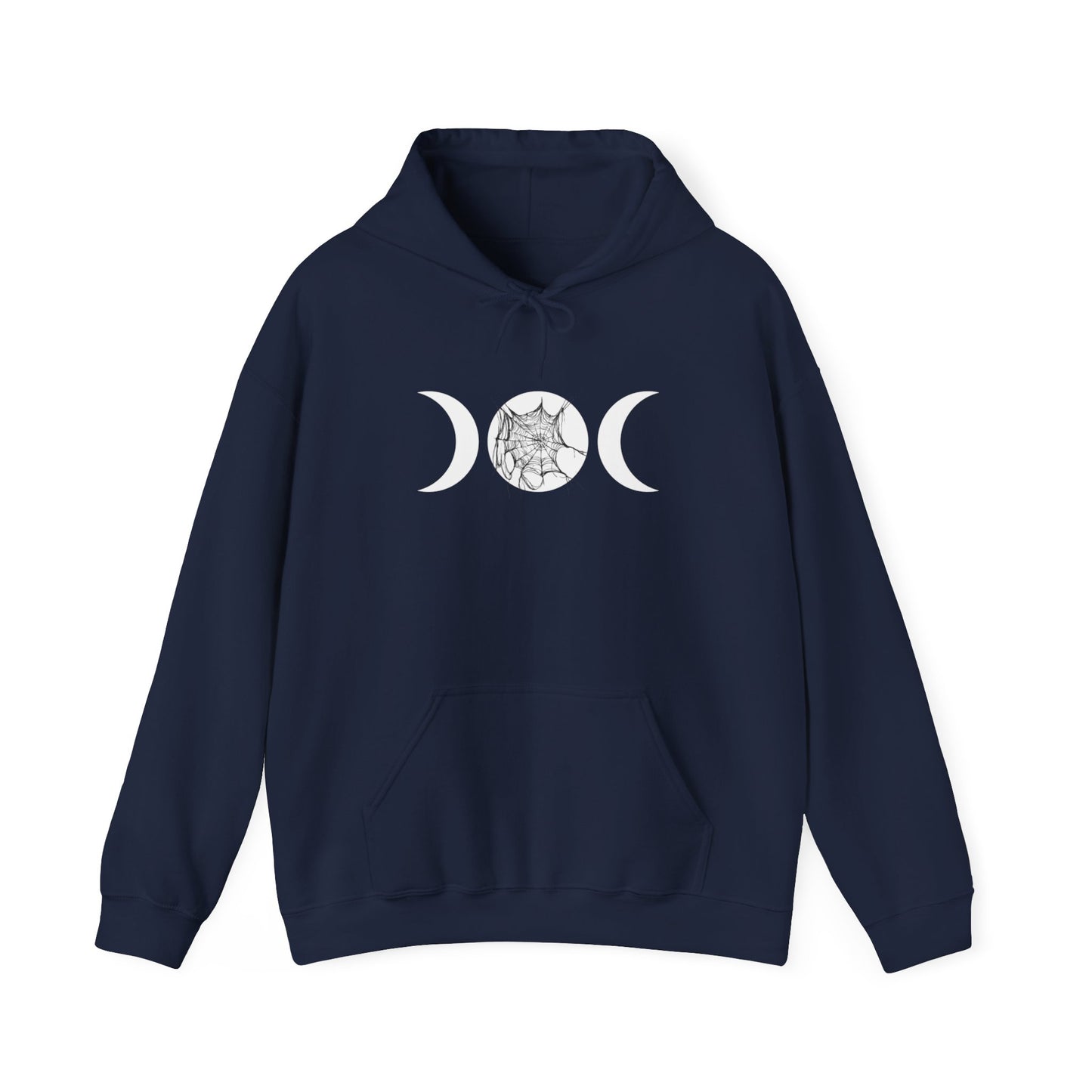 Triple Moon Web Unisex Heavy Blend™ Hooded Sweatshirt