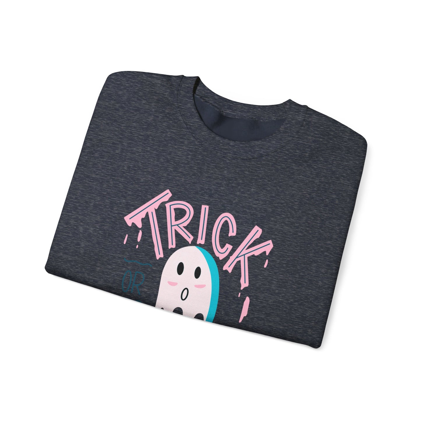 Pastel Trick or Treat Unisex Heavy Blend™ Crewneck Sweatshirt