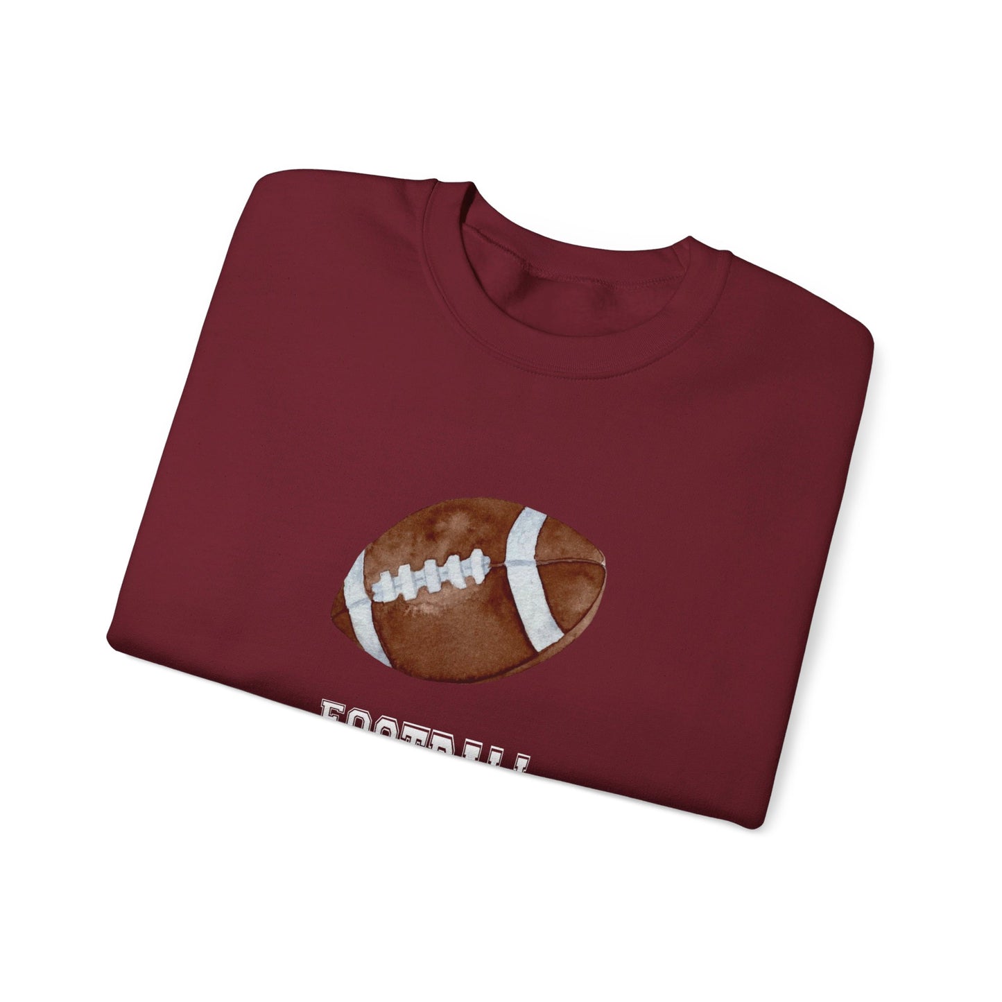 Football Mom Unisex Heavy Blend™ Crewneck Sweatshirt