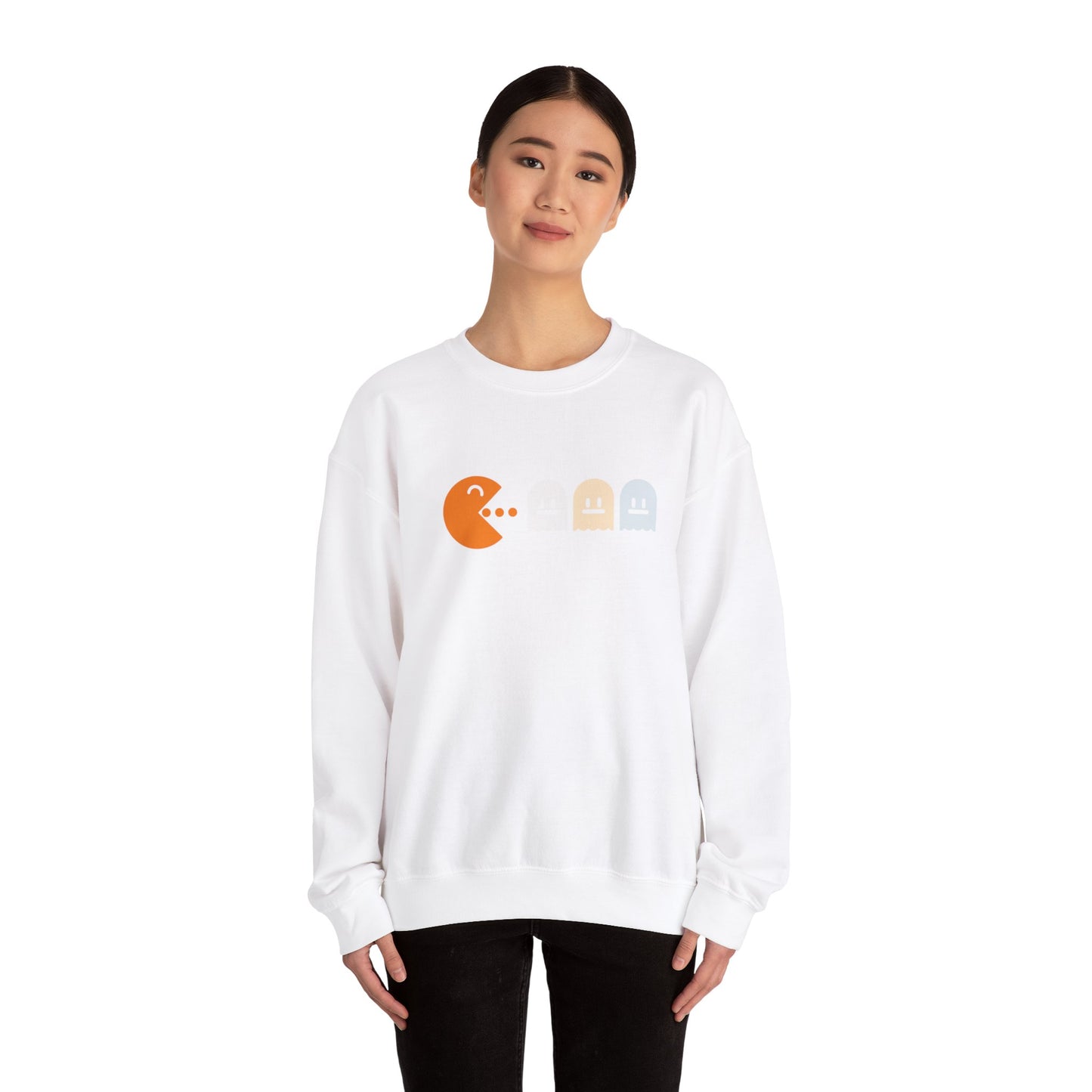 Pac Ghosts Unisex Heavy Blend™ Crewneck Sweatshirt