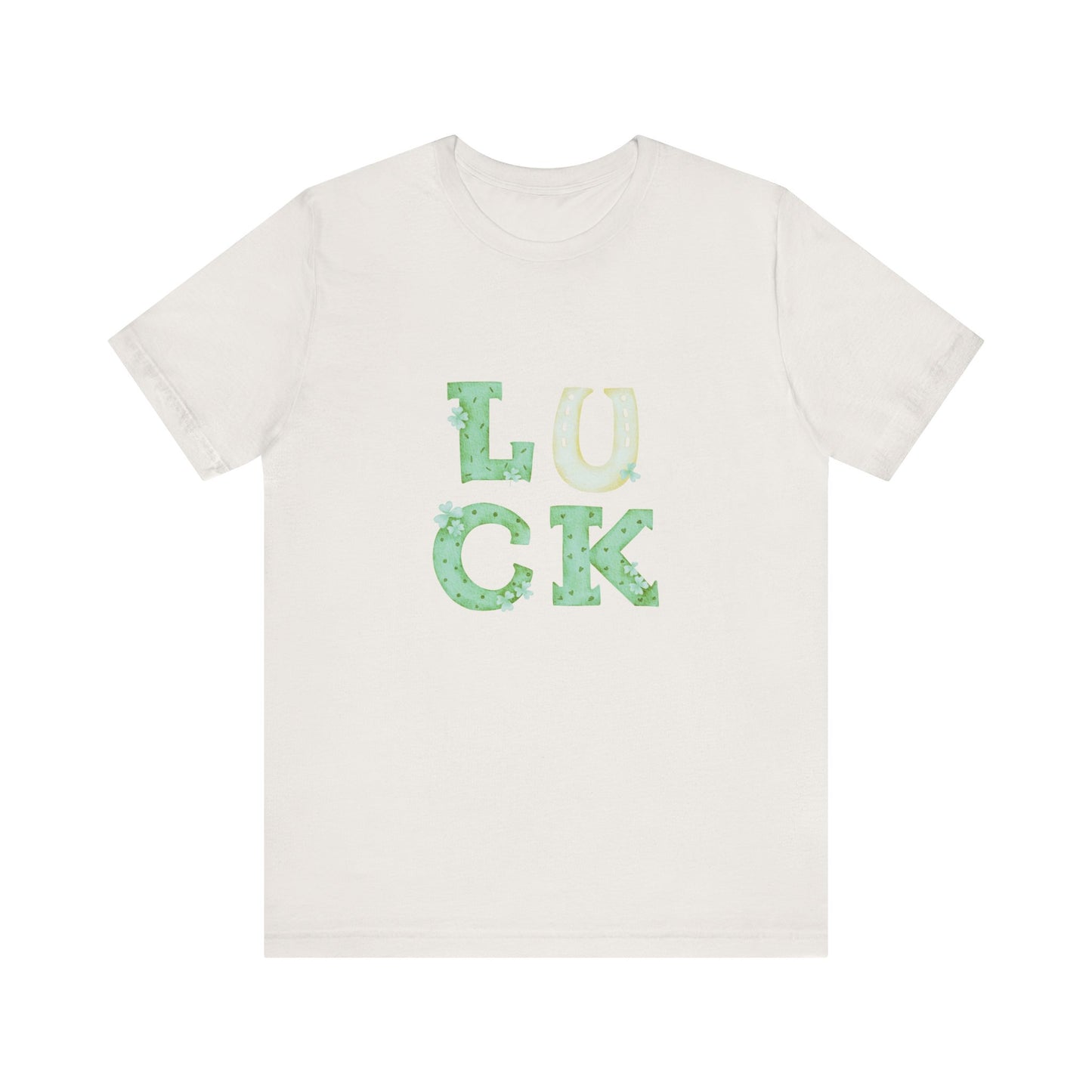 LUCK St Patrick’s Day Unisex Jersey Short Sleeve Tee