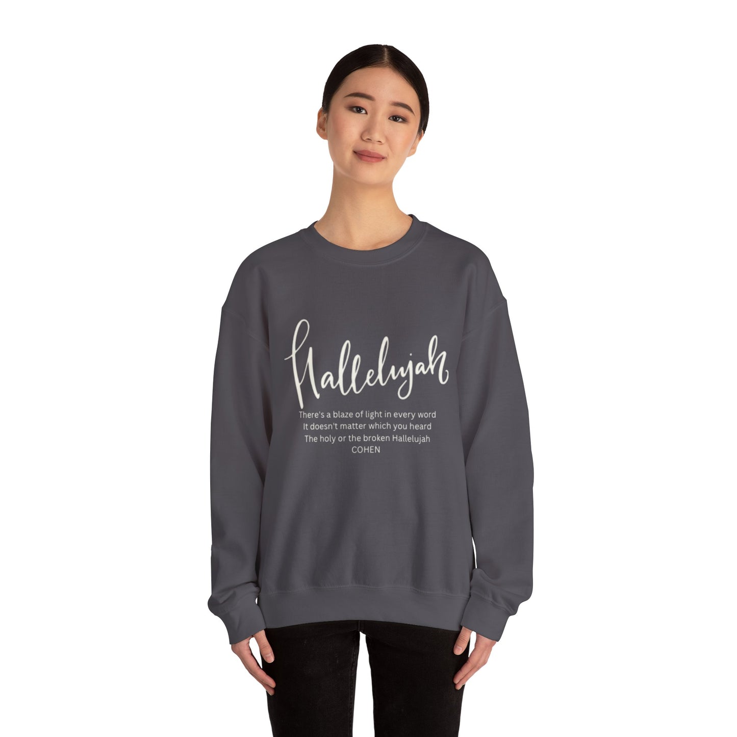 Hallelujah Unisex Heavy Blend™ Crewneck Sweatshirt