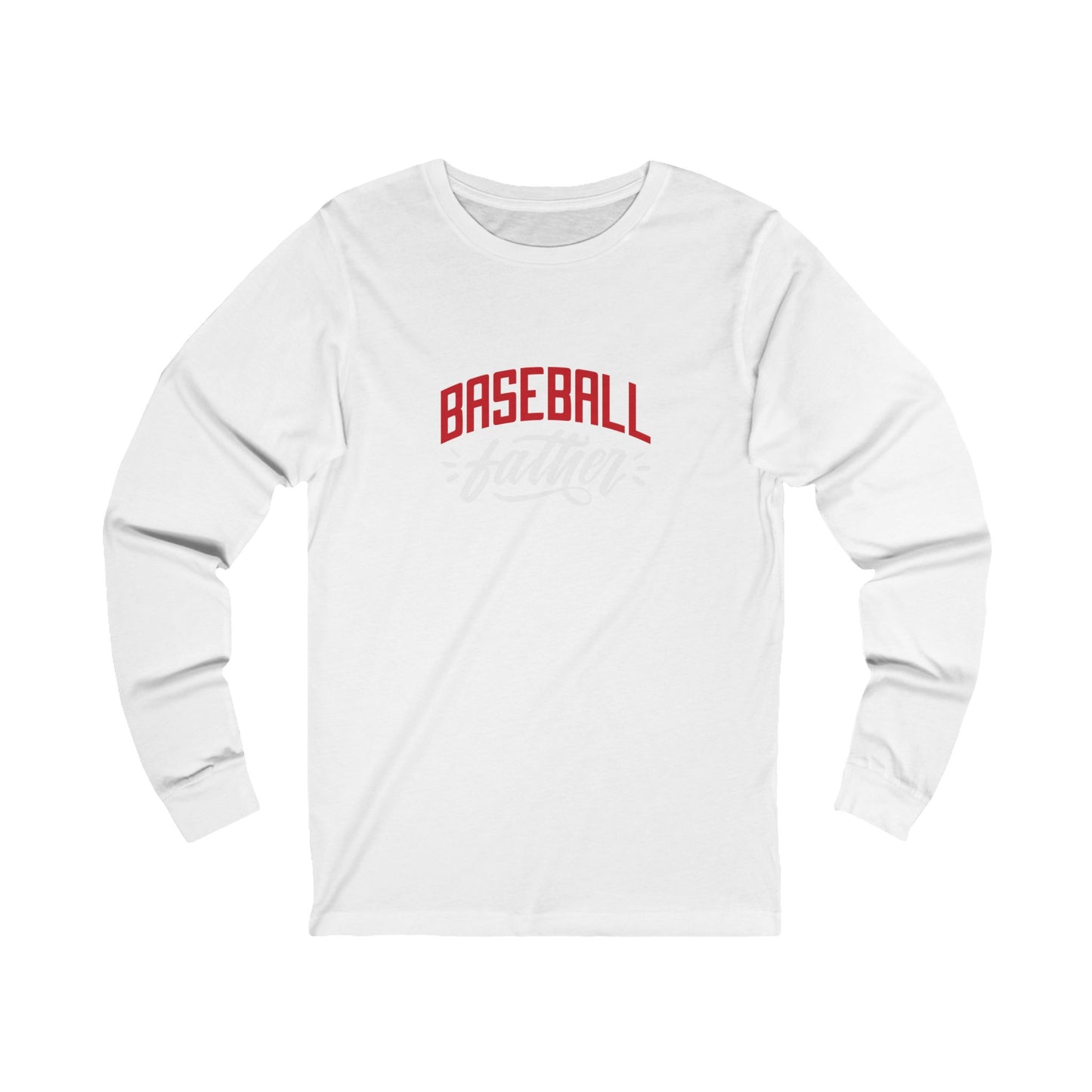 Baseball Father Unisex Jersey Long Sleeve Tee