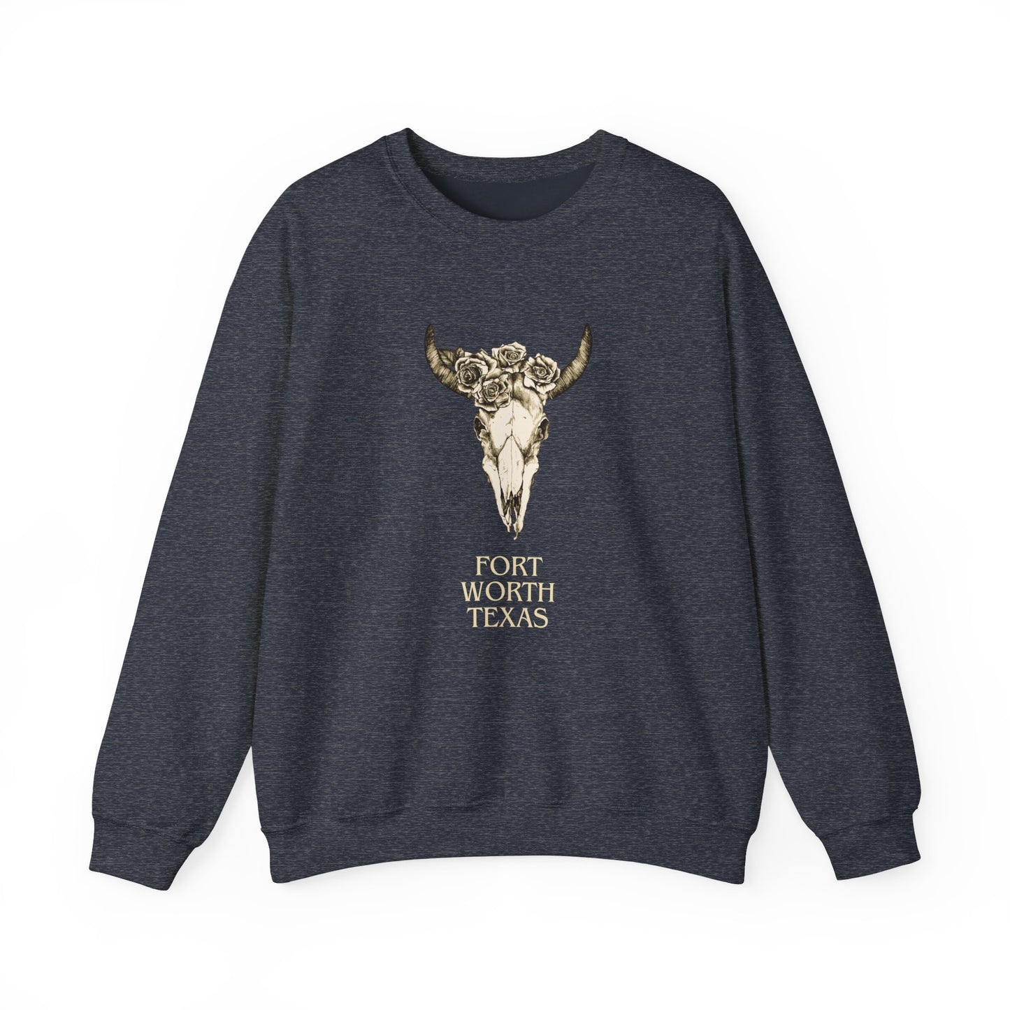 FTW Bull Skull Unisex Heavy Blend™ Crewneck Sweatshirt