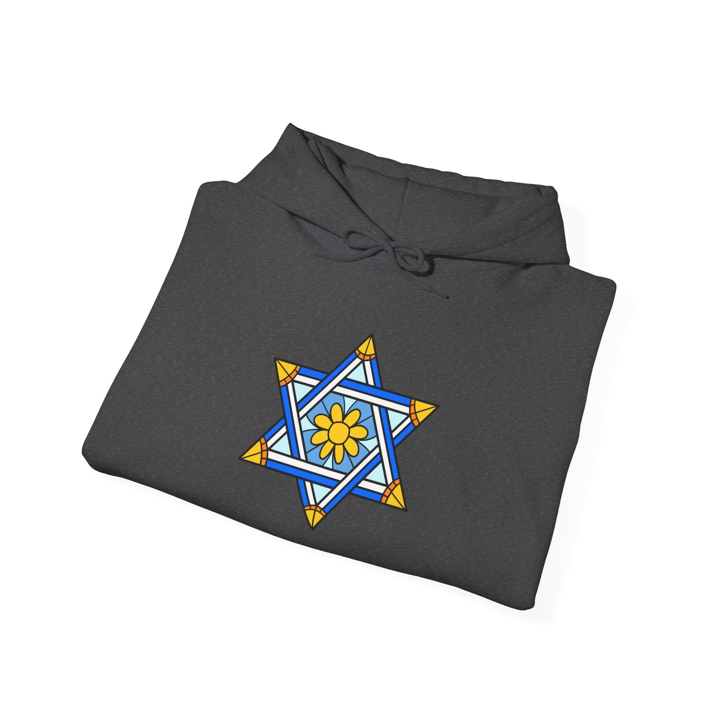 Star of David Unisex Heavy Blend™ Hooded Sweatshirt