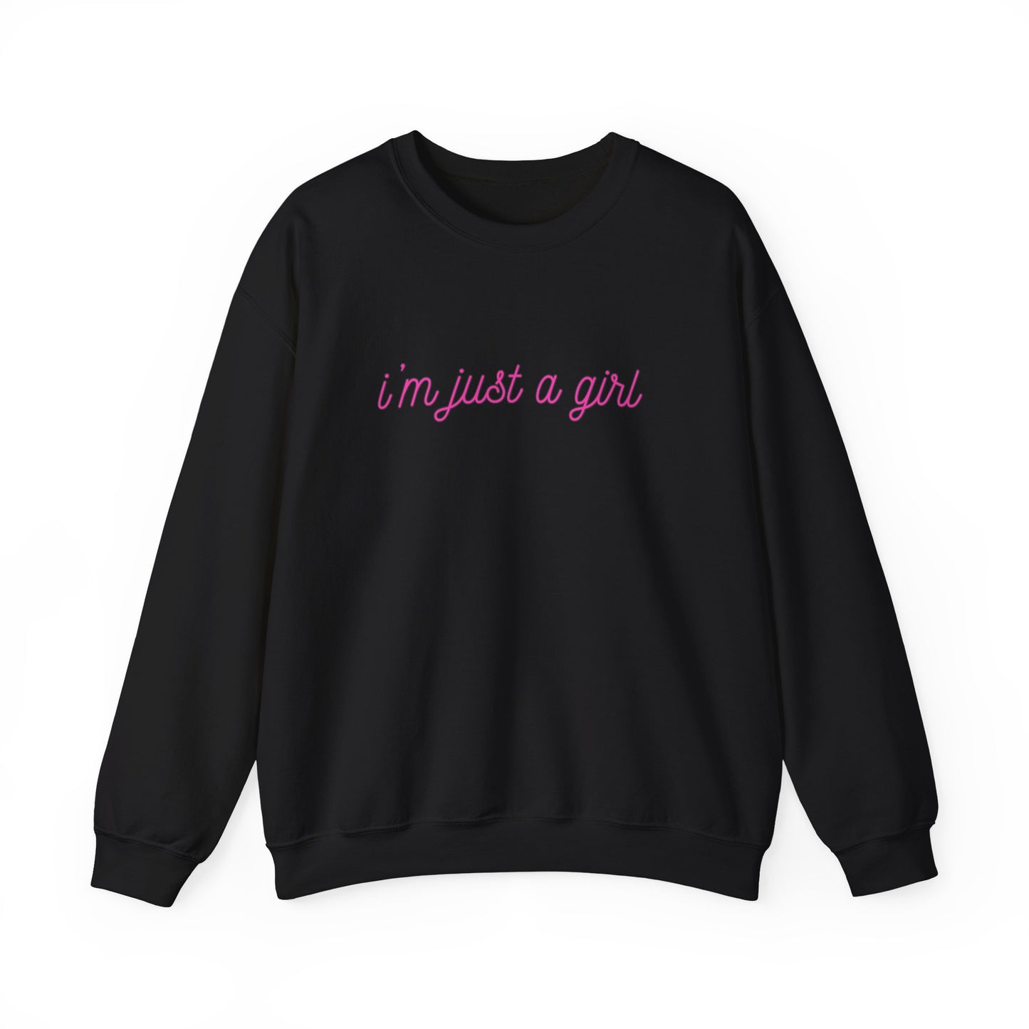 Just a Girl Unisex Heavy Blend™ Crewneck Sweatshirt