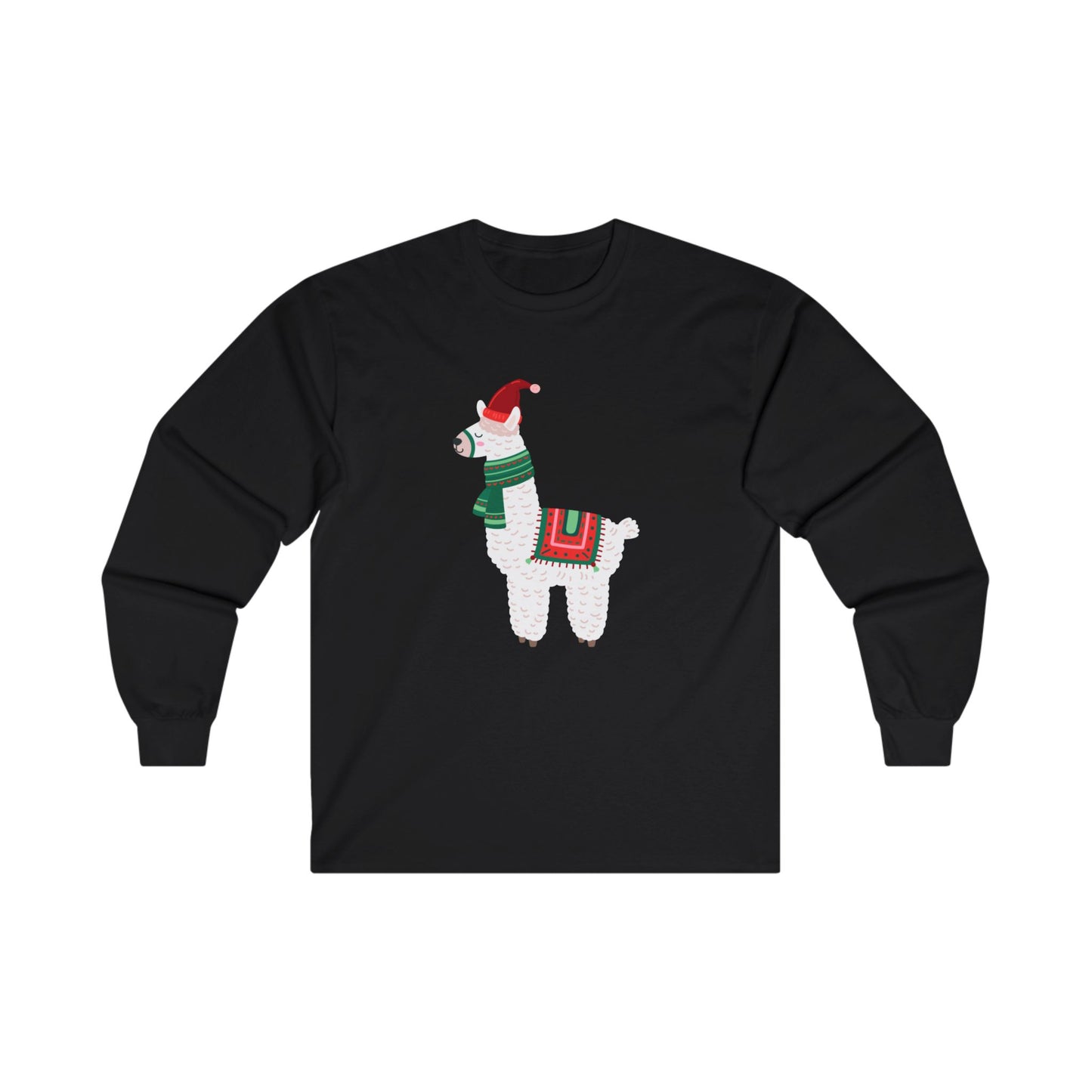 Llama Claus Unisex Ultra Cotton Long Sleeve Tee