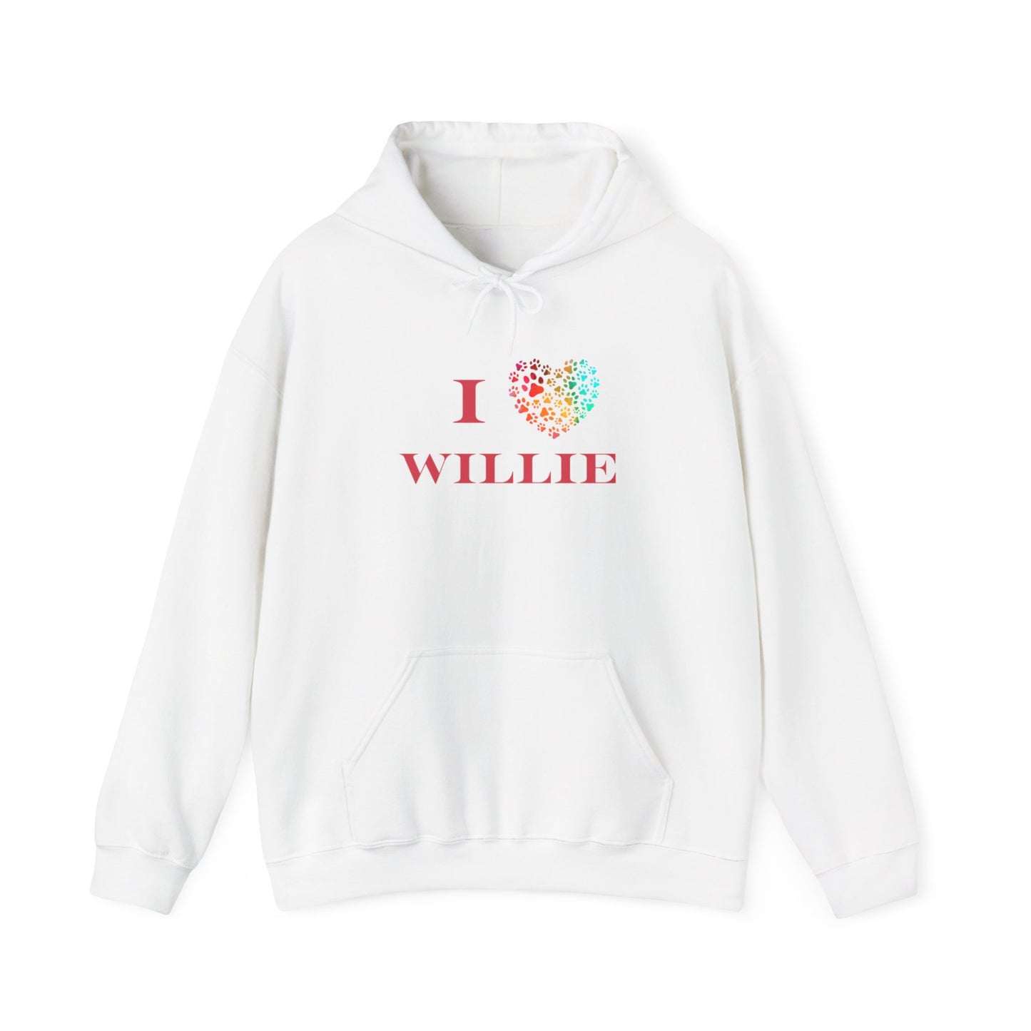 I Heart Willie Unisex Heavy Blend™ Hooded Sweatshirt