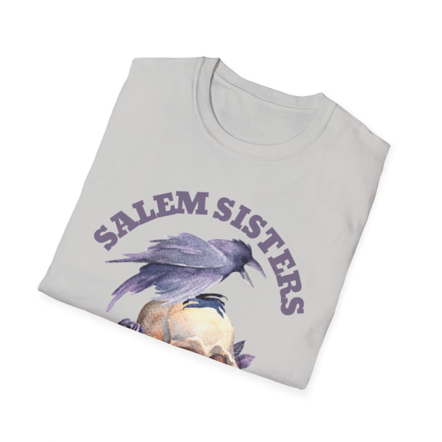 Salem Sisters Skull Unisex Softstyle T-Shirt