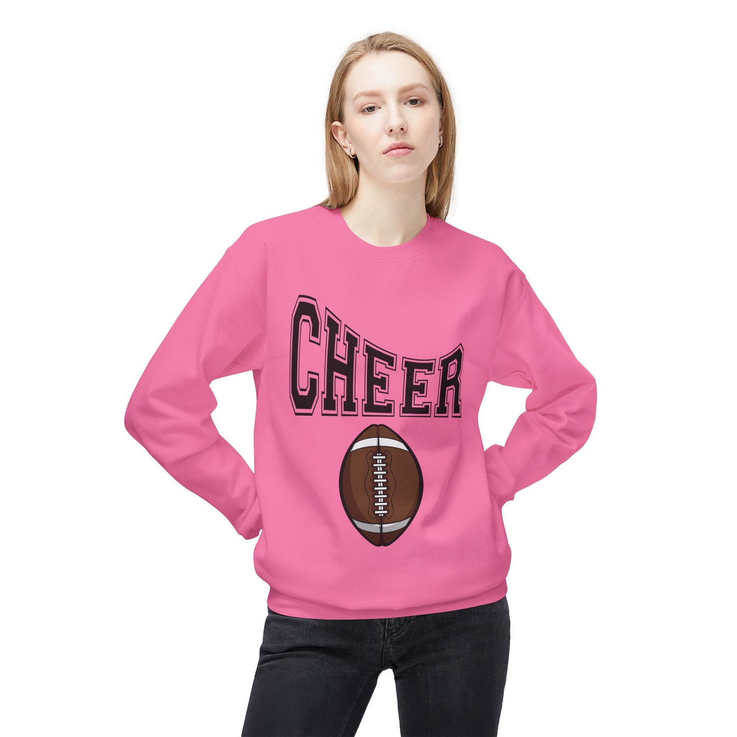 Cheer Unisex Midweight Softstyle Fleece Crewneck Sweatshirt