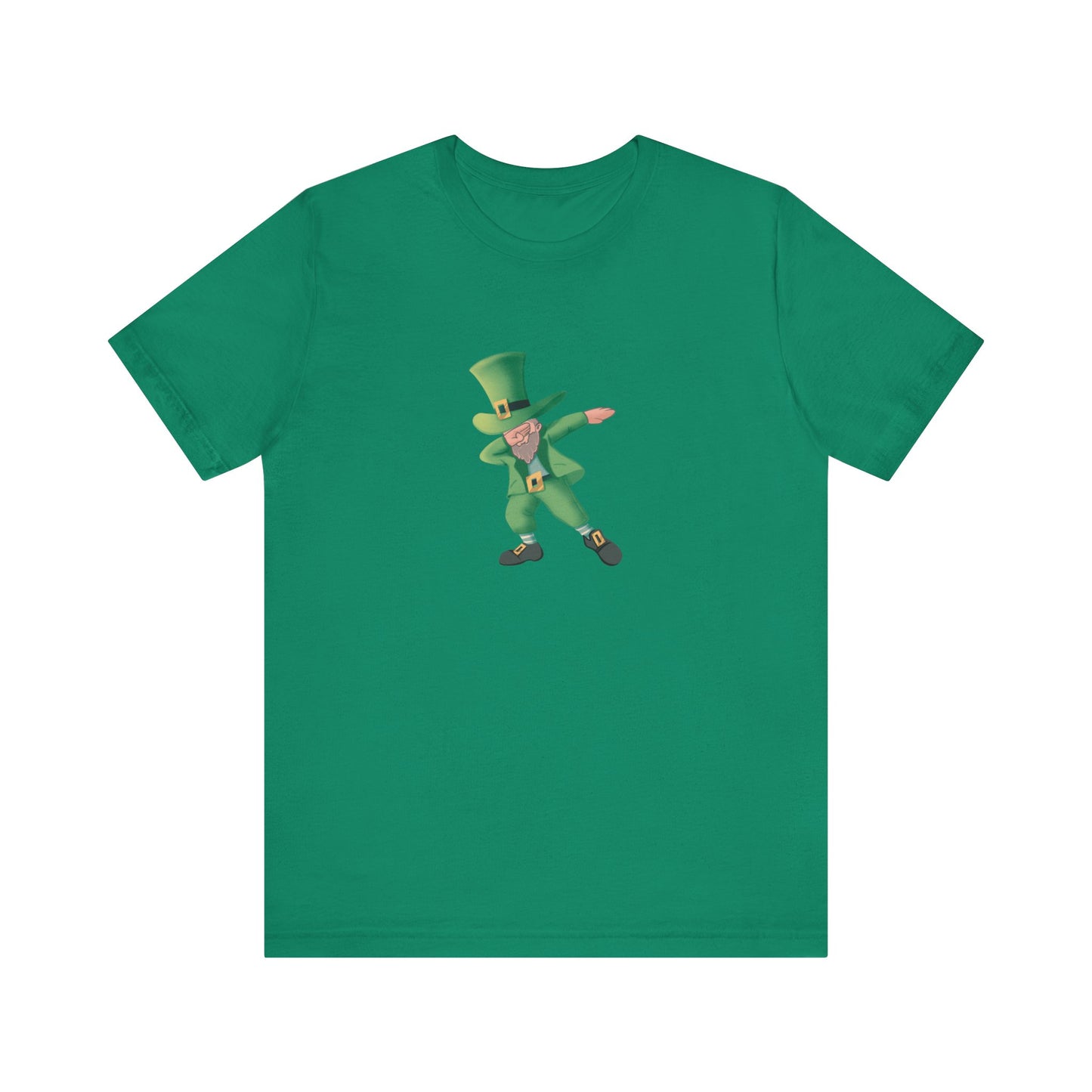 Dabbin Leprechaun St Patrick’s Day Unisex Jersey Short Sleeve Tee