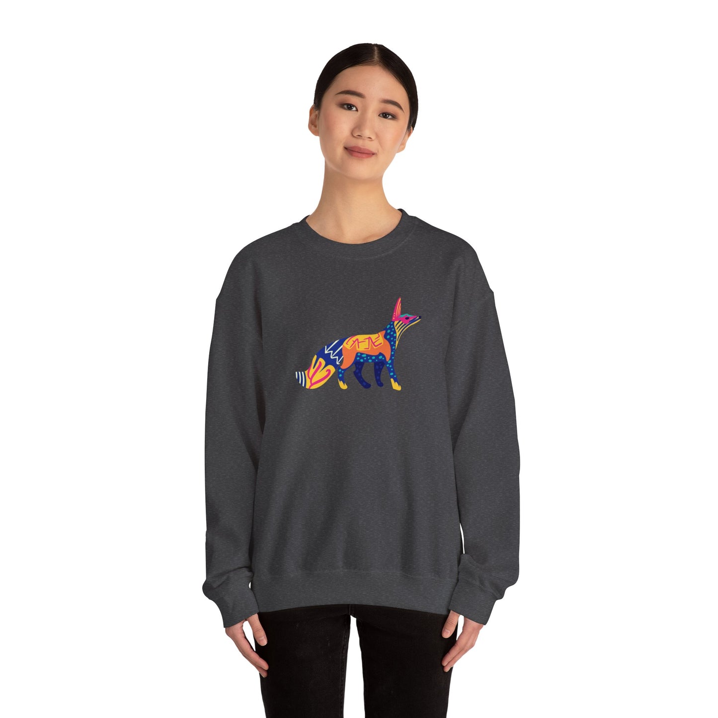 Color Fox Unisex Heavy Blend™ Crewneck Sweatshirt