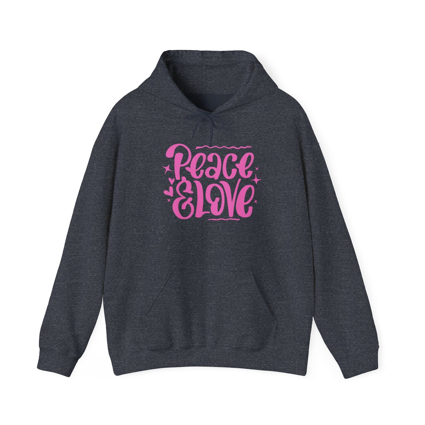 Peace & Love Unisex Heavy Blend™ Hooded Sweatshirt