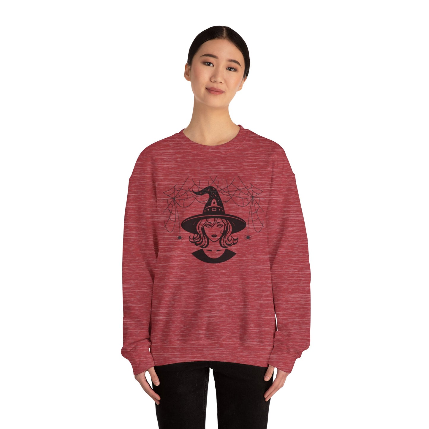 Witch Halloween Unisex Heavy Blend™ Crewneck Sweatshirt