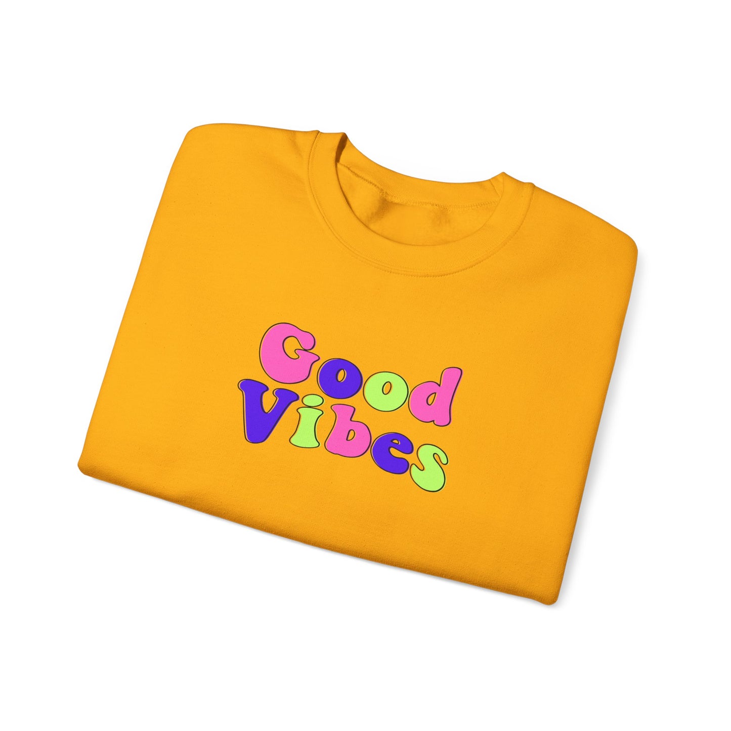 Good Vibes Unisex Heavy Blend™ Crewneck Sweatshirt