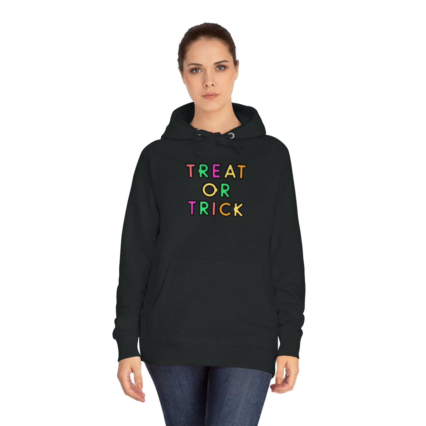 Treat or Trick Unisex Fleece Hoodie