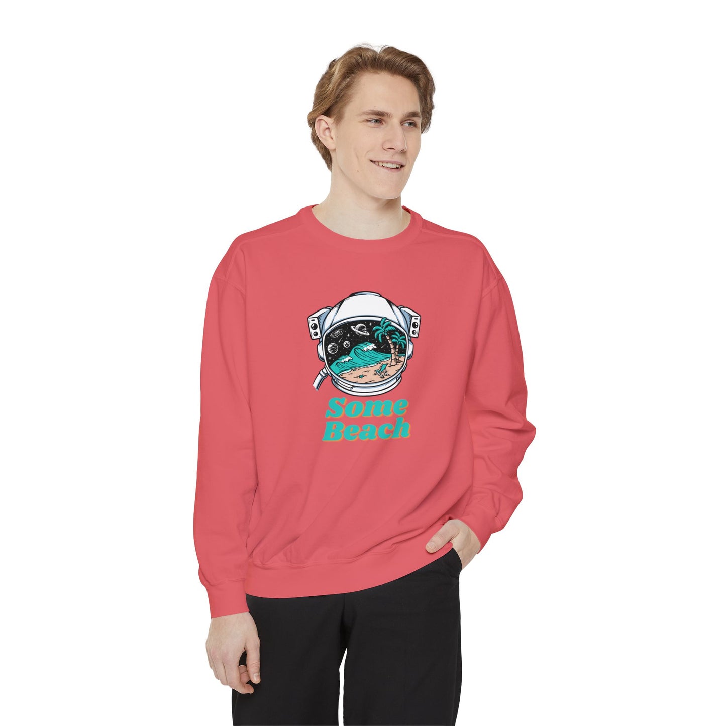 Some Beach Unisex Garment-Dyed Sweatshirt