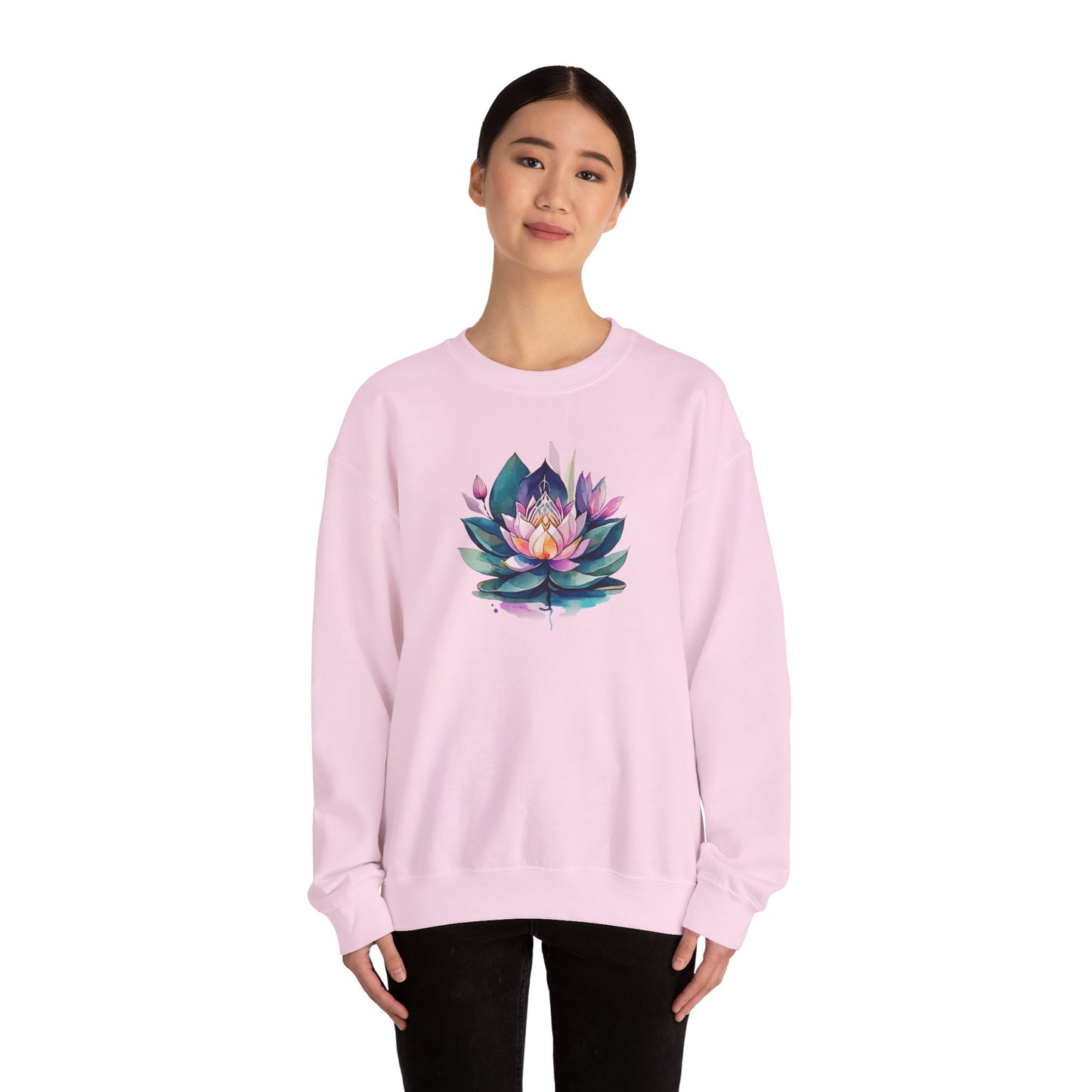 Lotus Unisex Heavy Blend™ Crewneck Sweatshirt