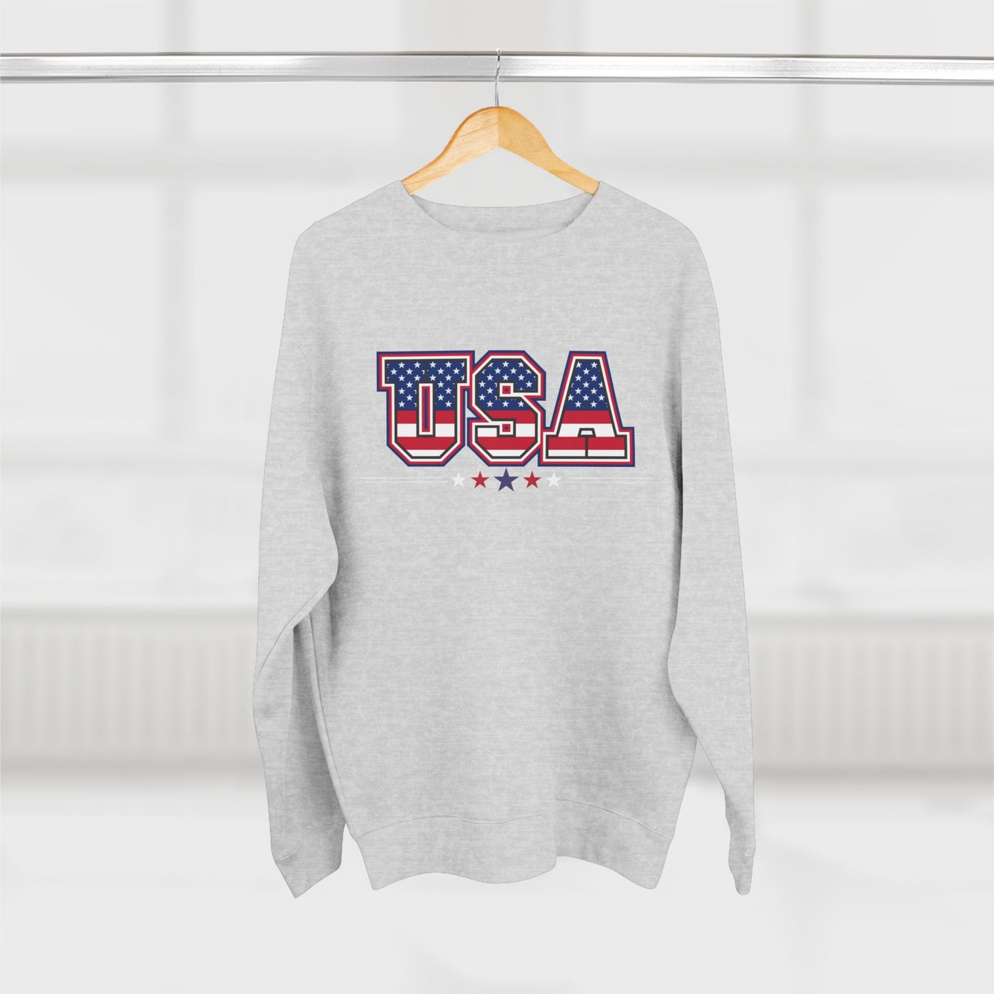 USA Unisex Crewneck Sweatshirt