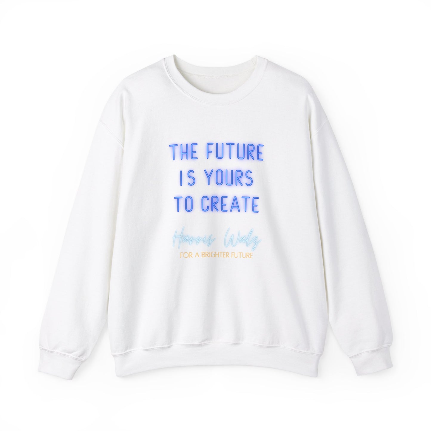 The Future Harris Walz Unisex Heavy Blend™ Crewneck Sweatshirt